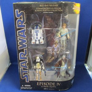 Star Wars Episode IV A New Hope Blu-Ray Commemorative Figure Collection Star Wars Episode IV A New Hope Blu-Ray Commemorative Figure Collection