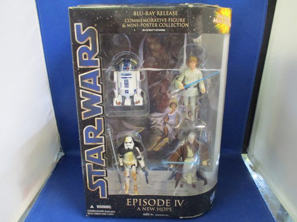 Star Wars Episode IV A New Hope Blu-Ray Commemorative Figure Collection Star Wars Episode IV A New Hope Blu-Ray Commemorative Figure Collection