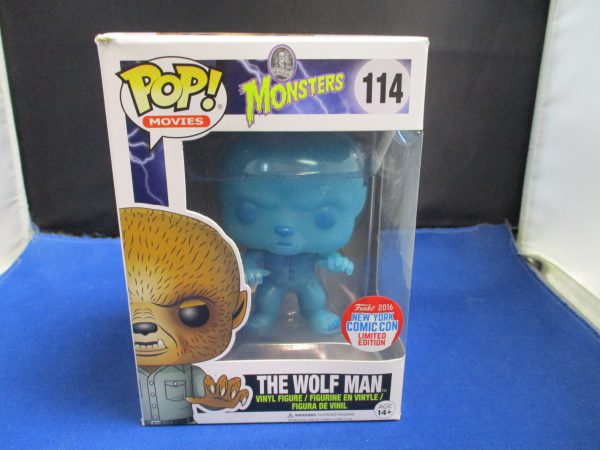 Funko Pop! Monsters #114 The Wolf Man NYCC Limited Edition