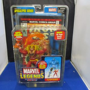 ToyBiz Marvel Legends Apocalypse Series Iron Fist (red variant)