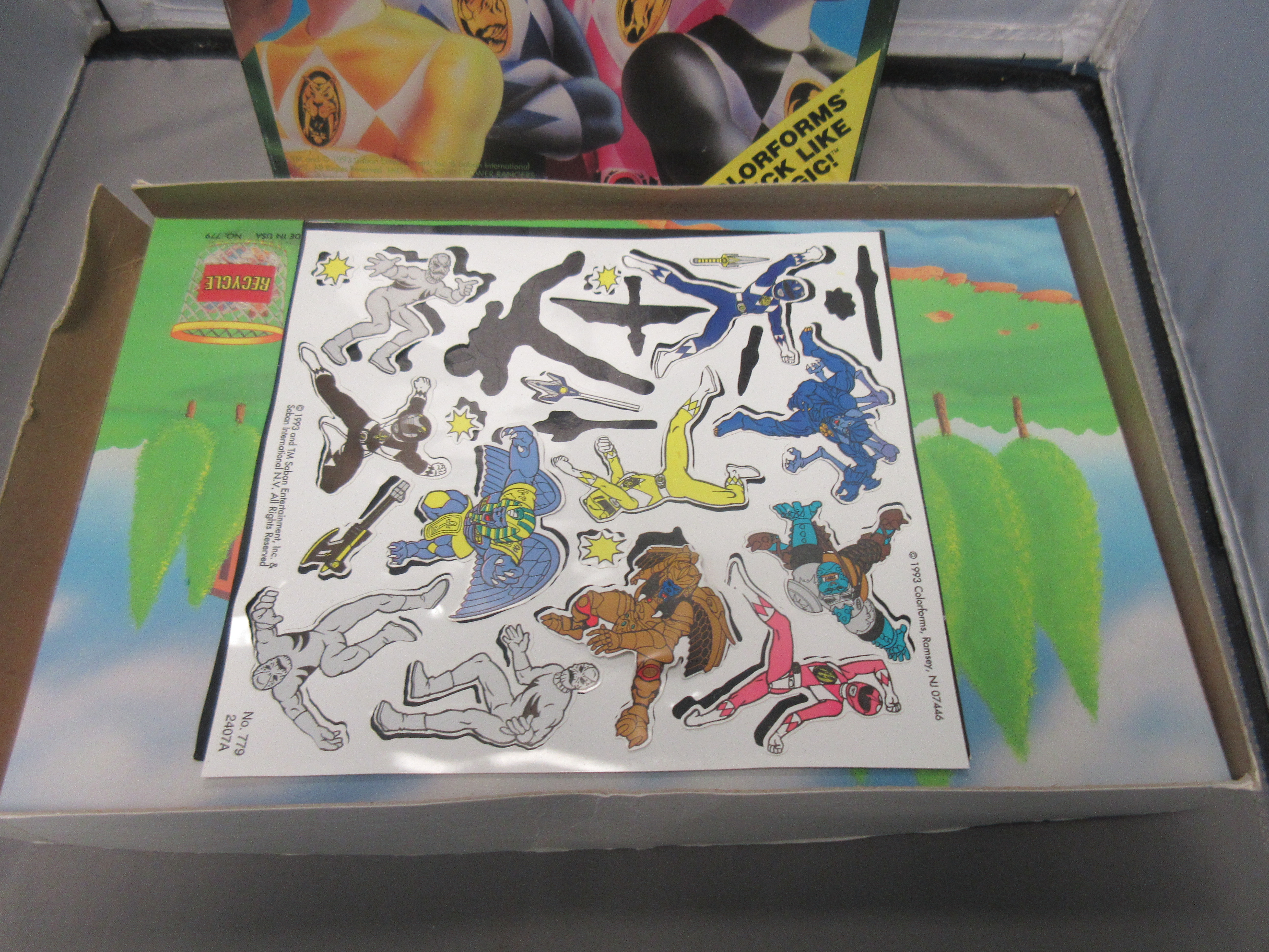 Power Rangers Colorform Power Rangers Colorform Play Set – Crowemag Toys