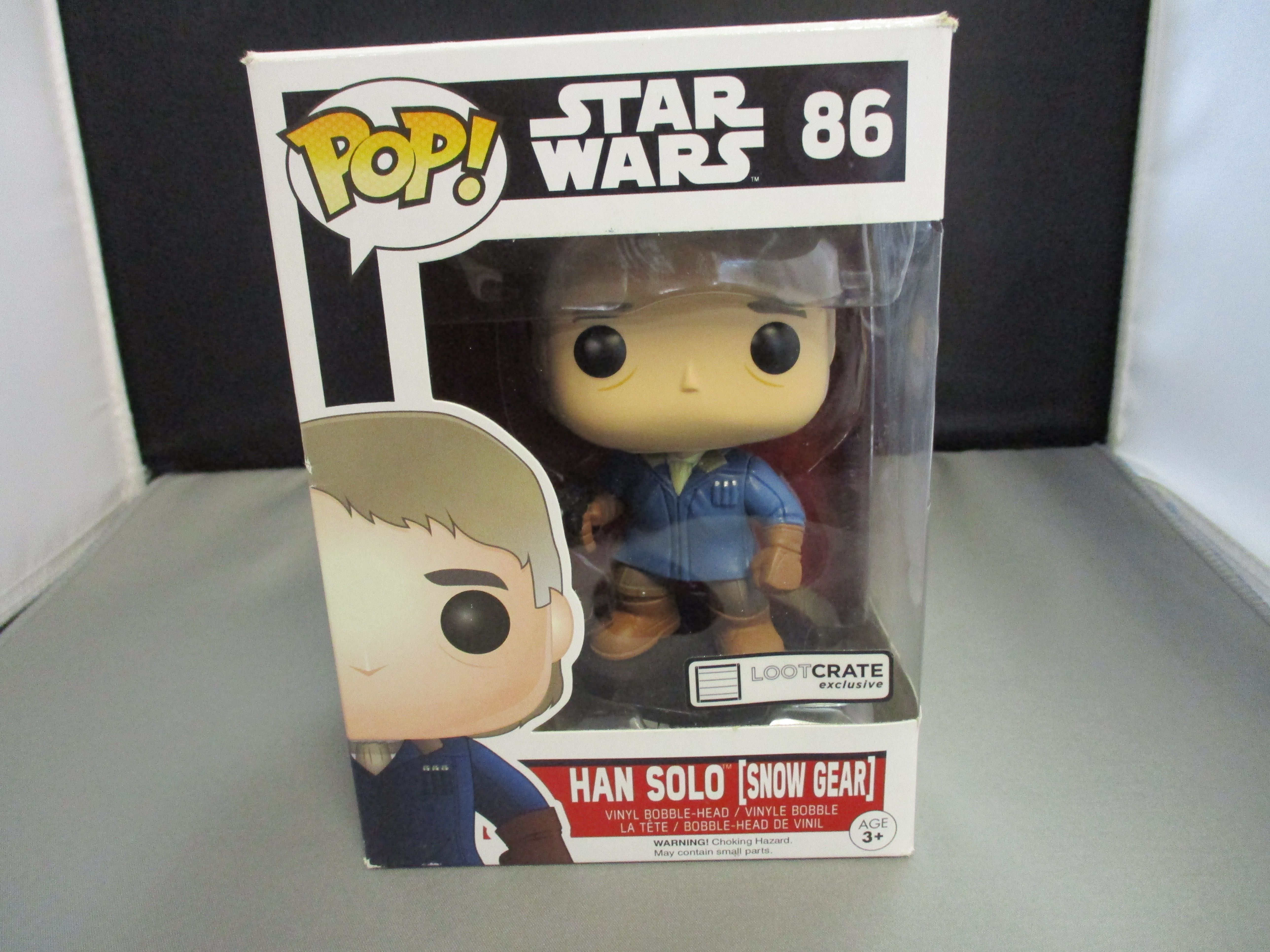 Funko POP Han Solo Snow Gear Loot Crate Exclusive