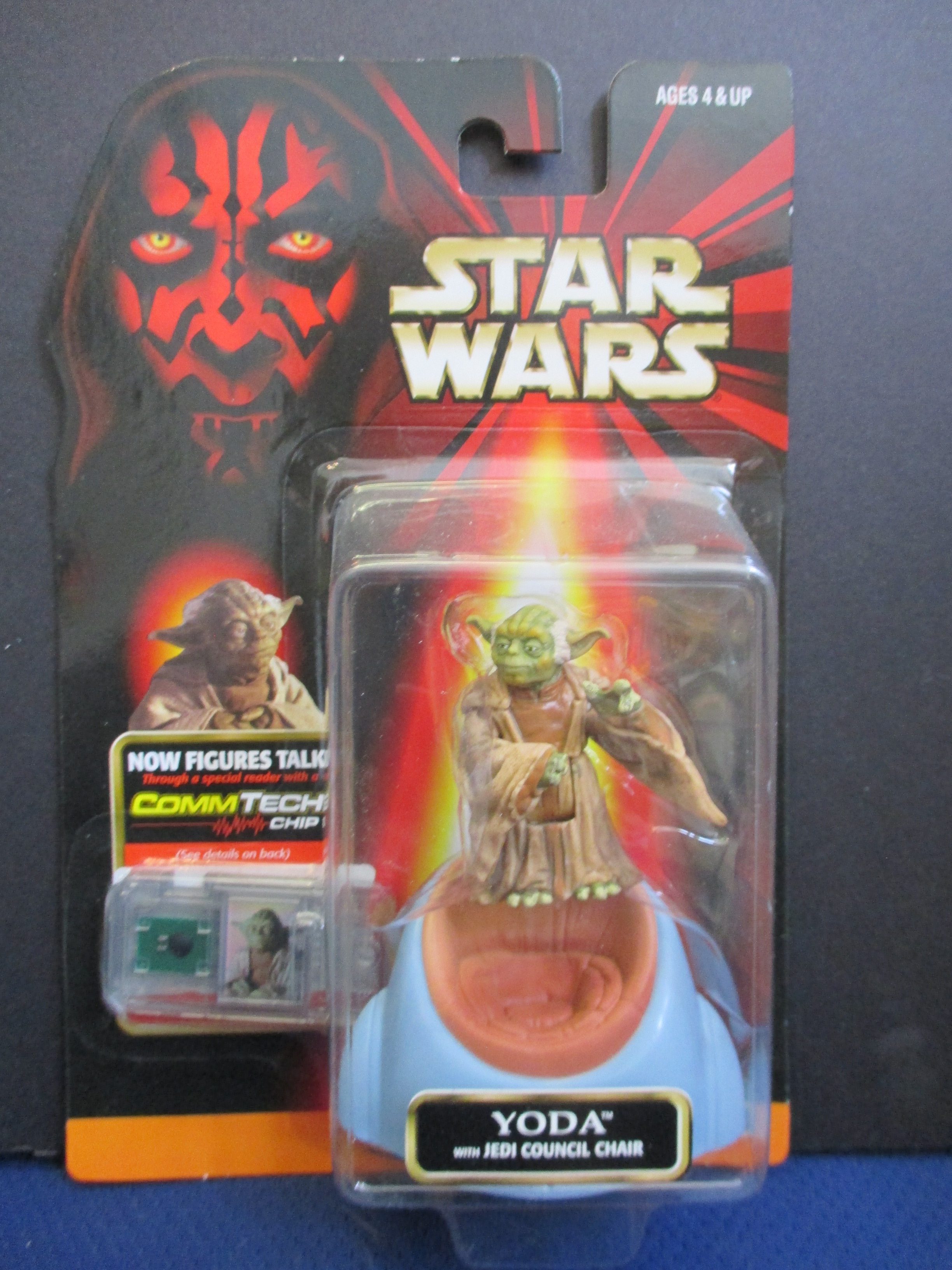 EP1 Yoda With Jedi Council Chair
