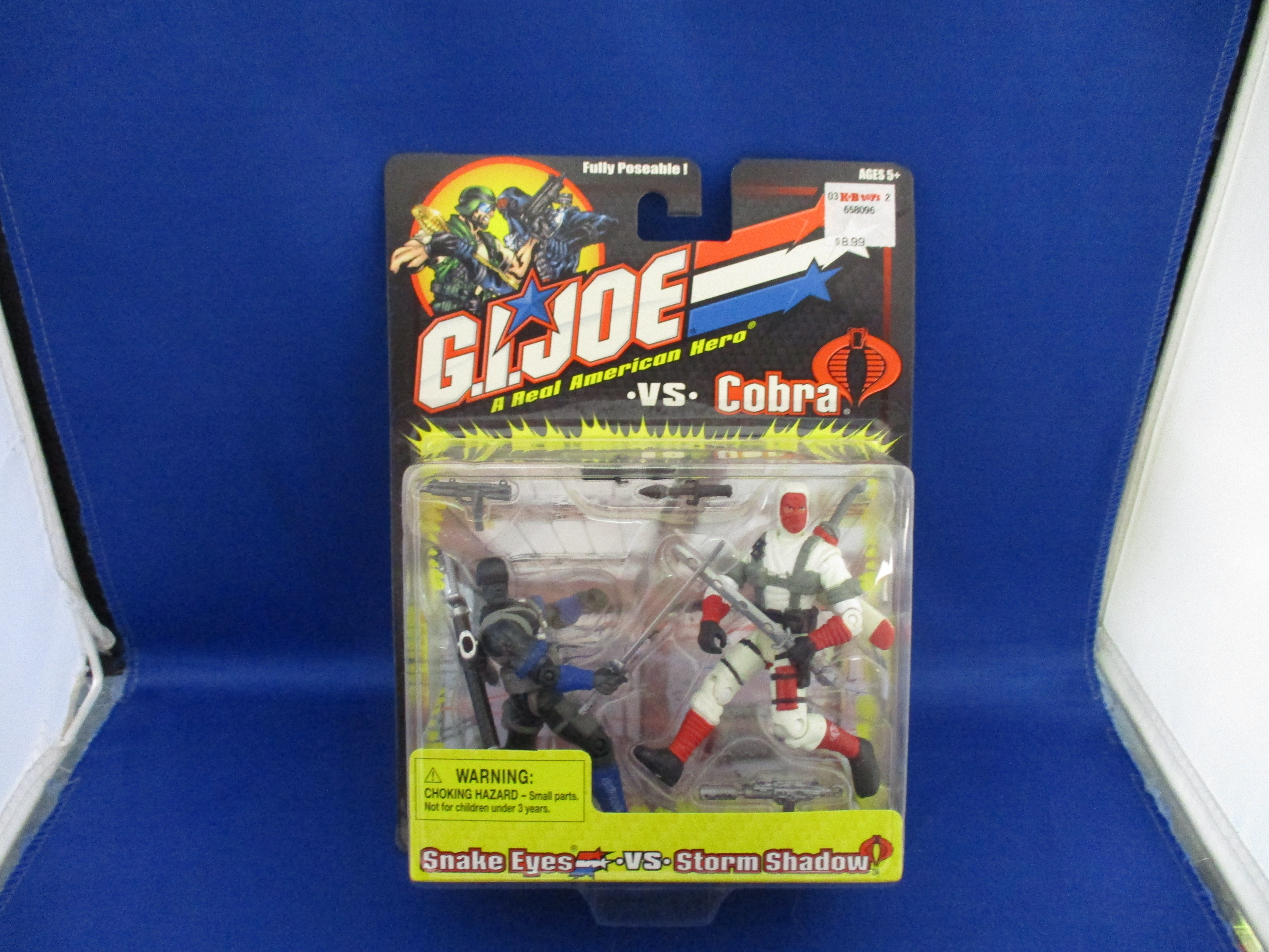 GI Joe vs. Cobra Snake Eyes vs Storm Shadow