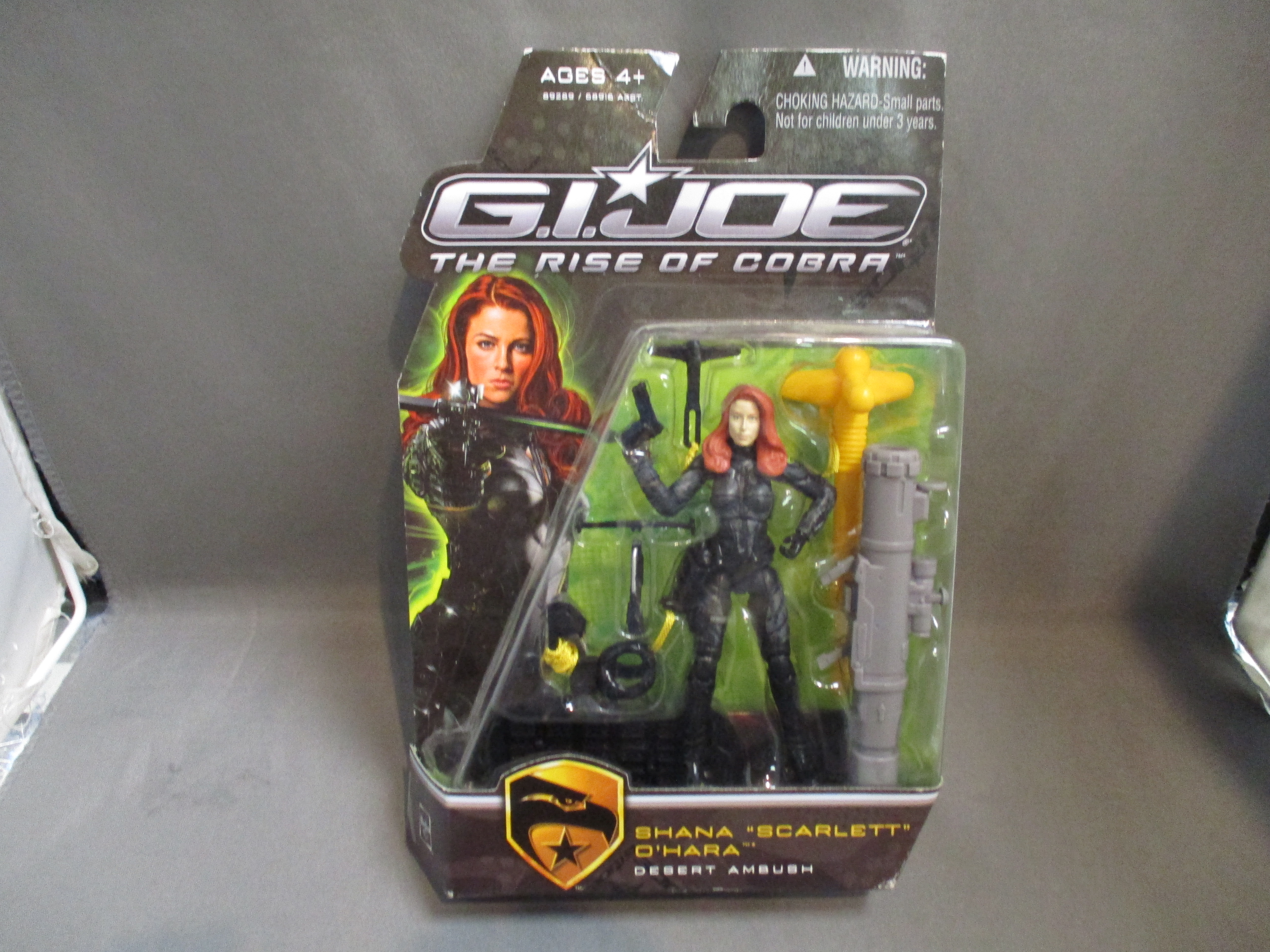 G.I.Joe ROC Shana "Scarlett" O'Hara (Desert Ambush)