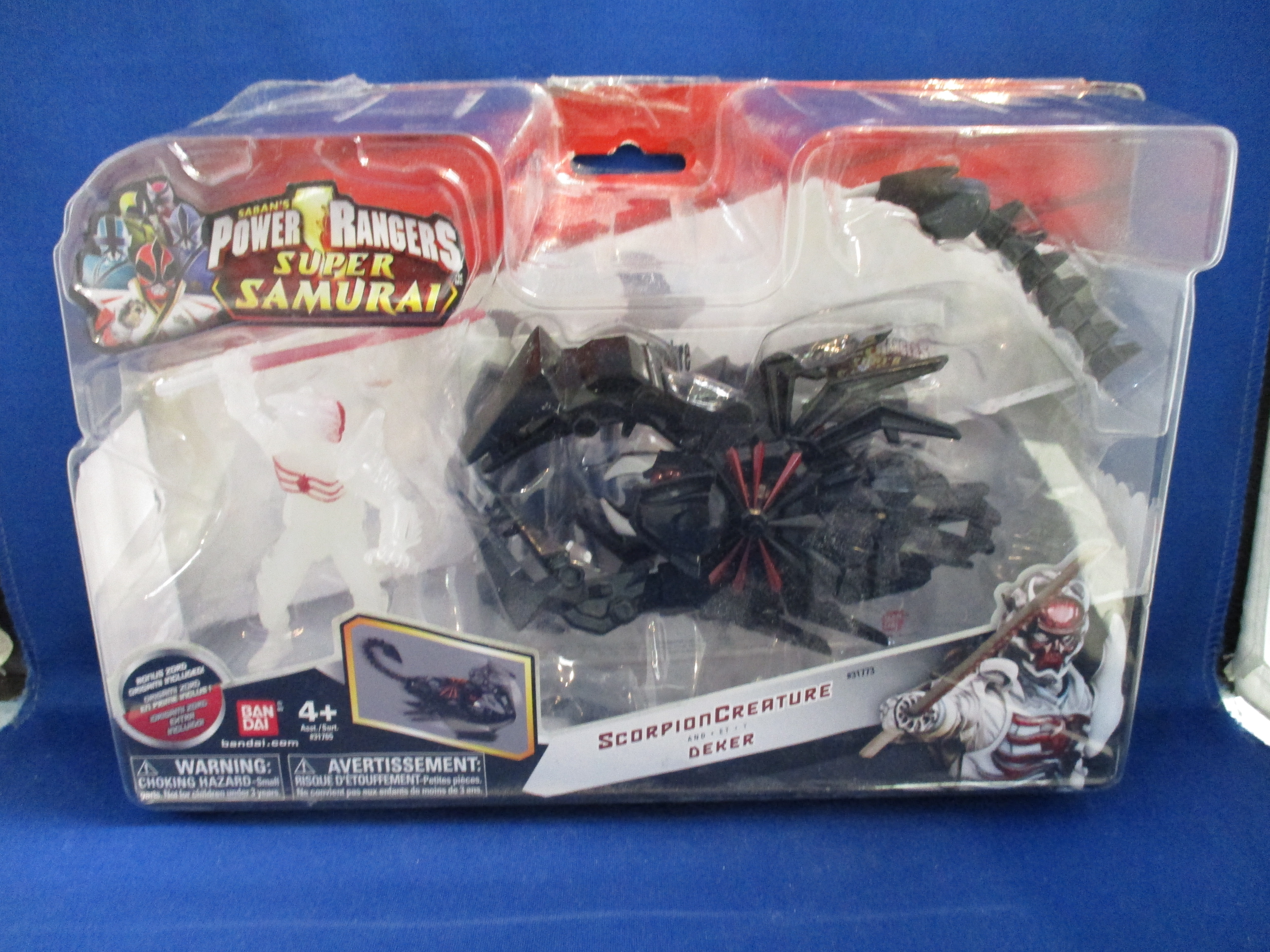 Power Rangers Super Samurai Scorpion Creature & Deker