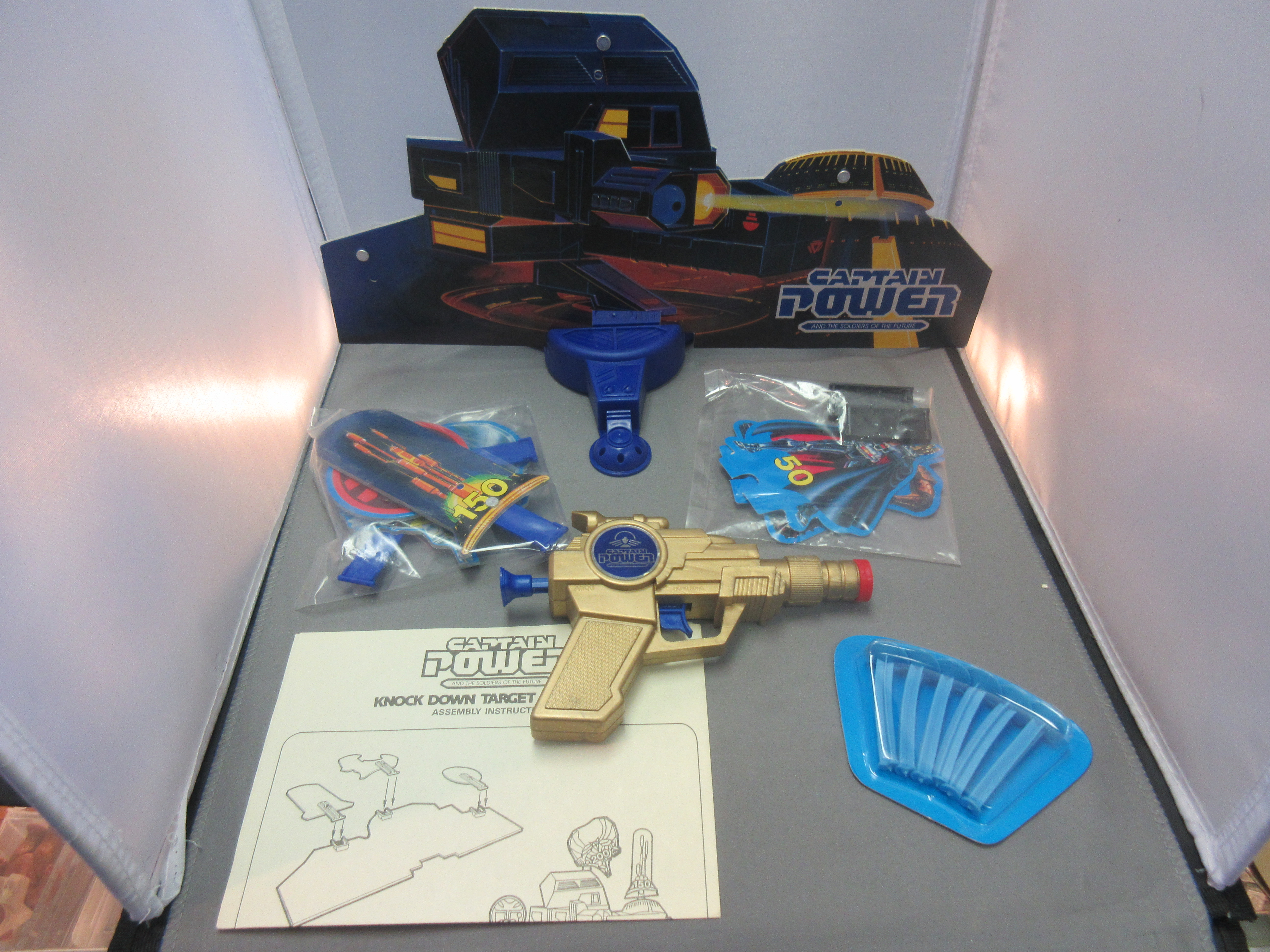 Captain Power Knock Down Target Game Set – Crowemag Toys