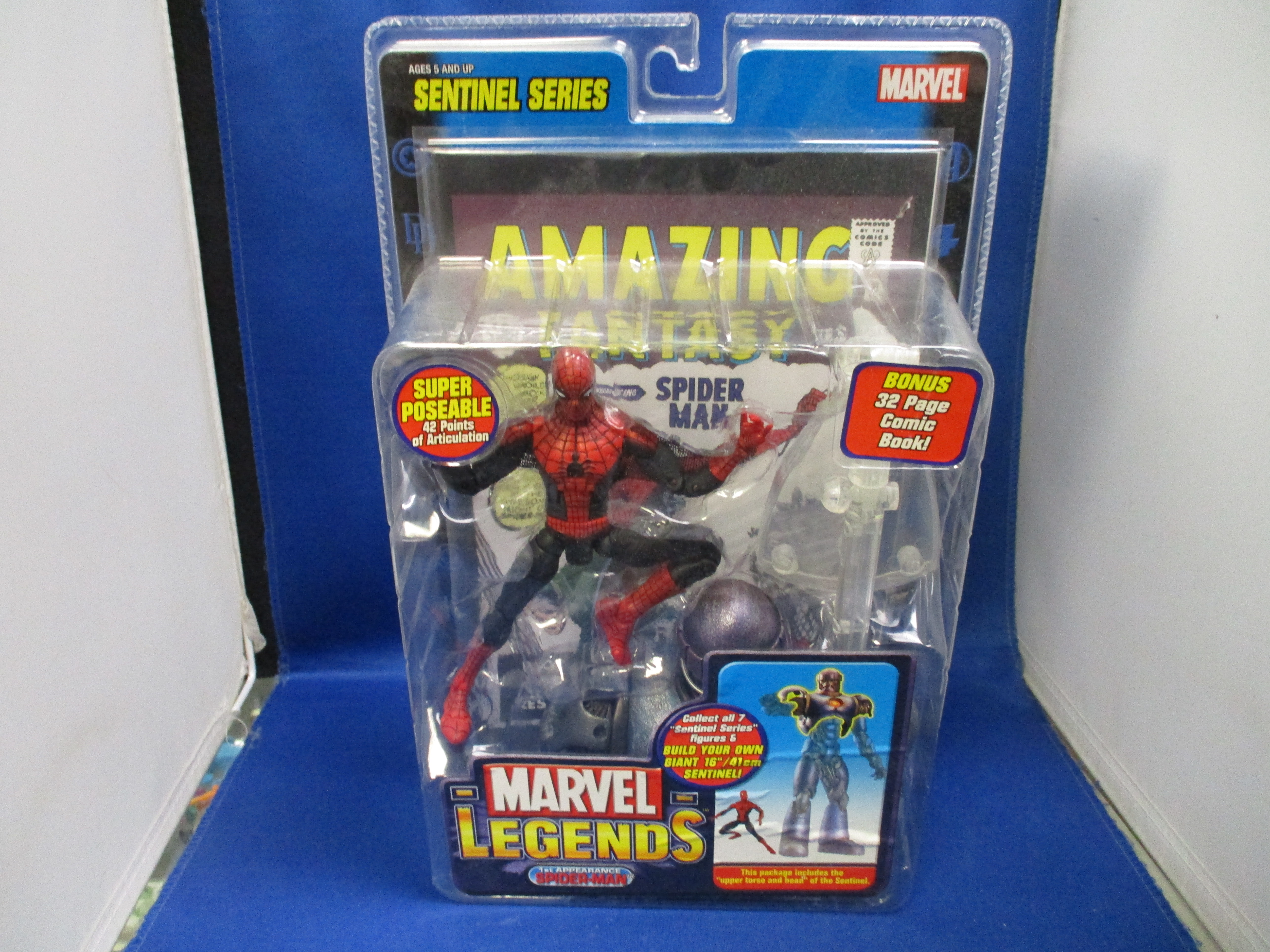 Toybiz Marvel Legends Sentinel Series 1st Appearance Spider-Man