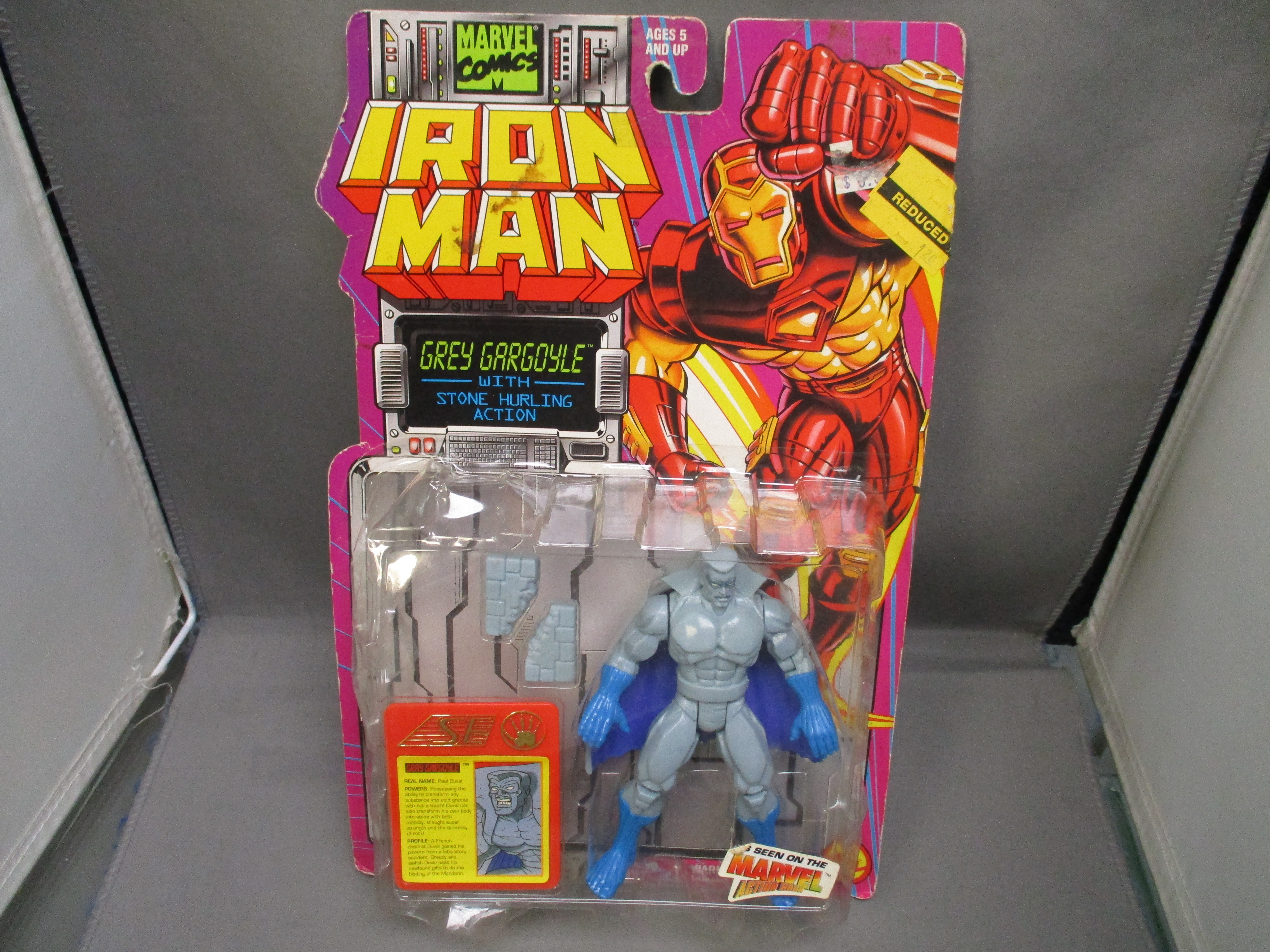 ToyBiz Iron Man Grey Gargoyle