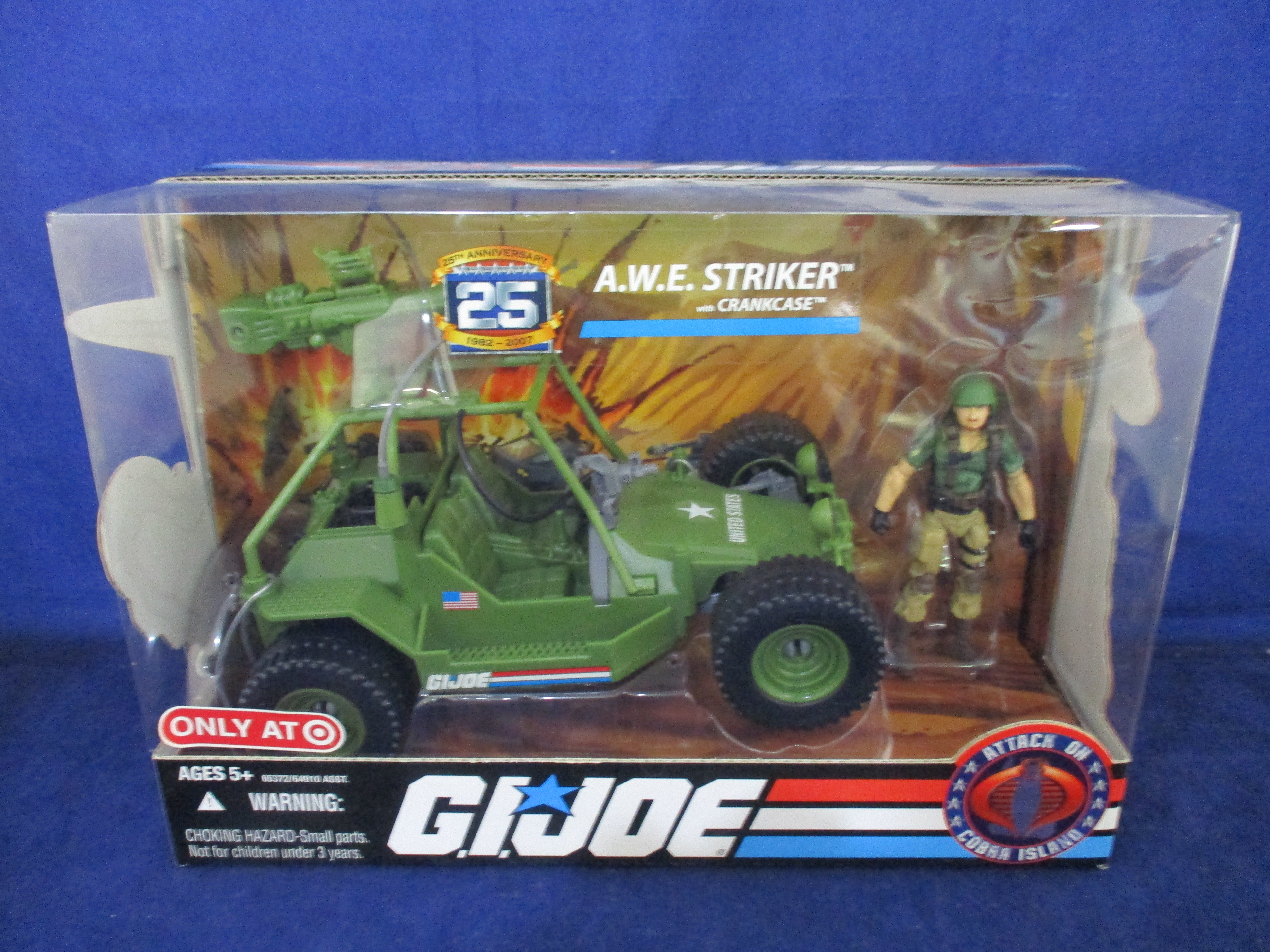 G.I. Joe 25th Anniversary: A.W.E Striker w/ Crankcase