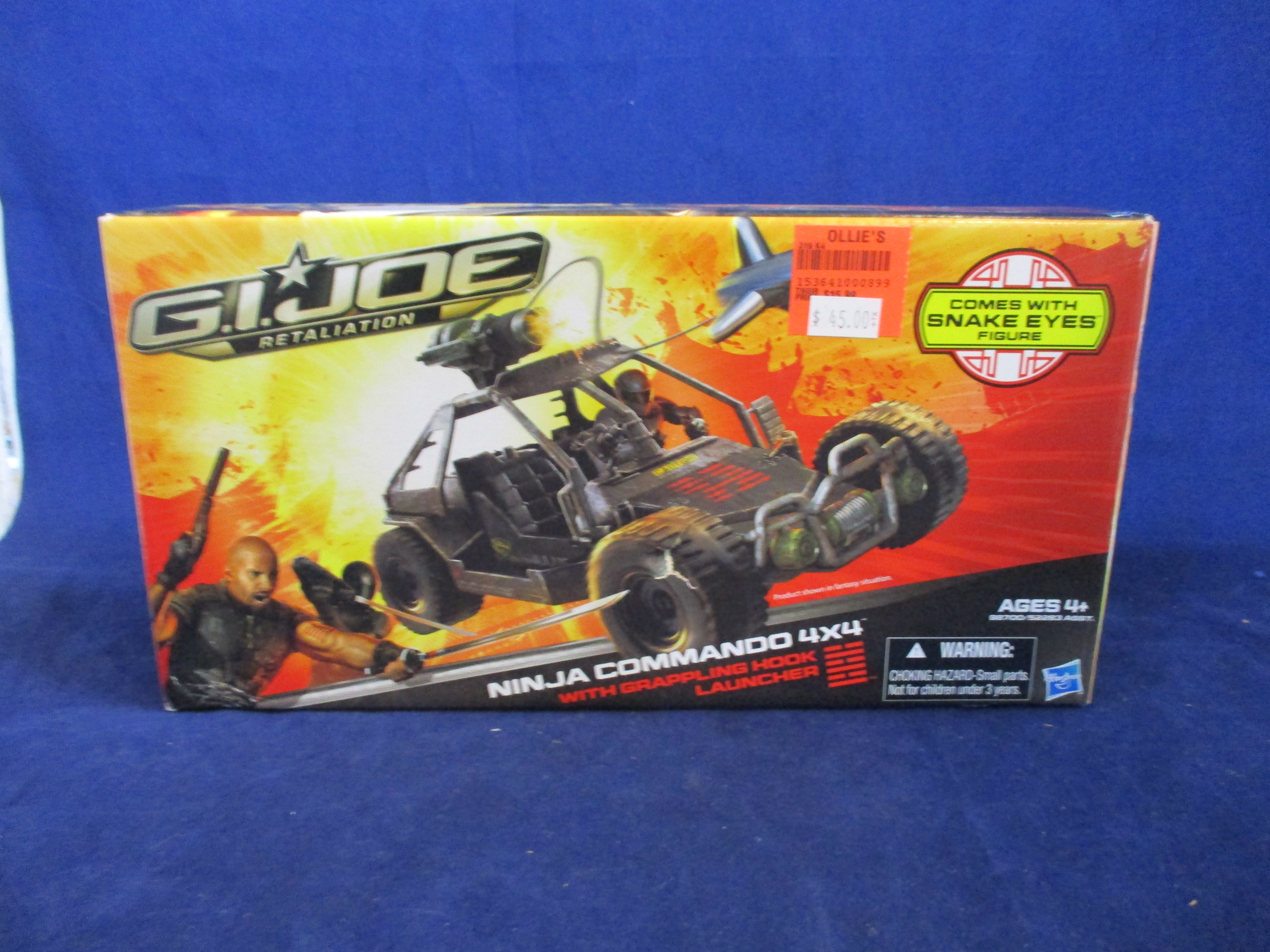 G.I. Joe Retaliation Ninja Commando 4x4 W/ Snake Eyes