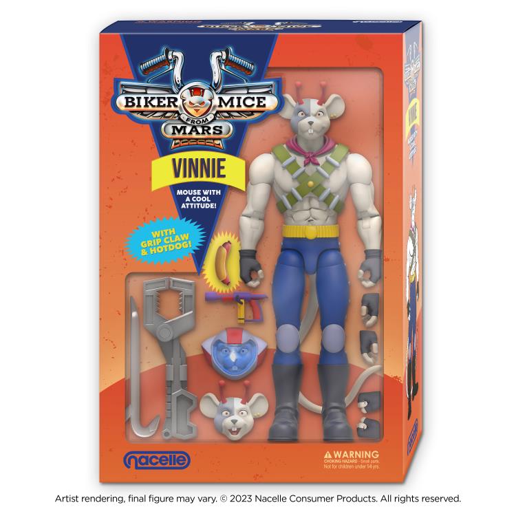 Biker Mice From Mars Vinnie by Nacelle Toys