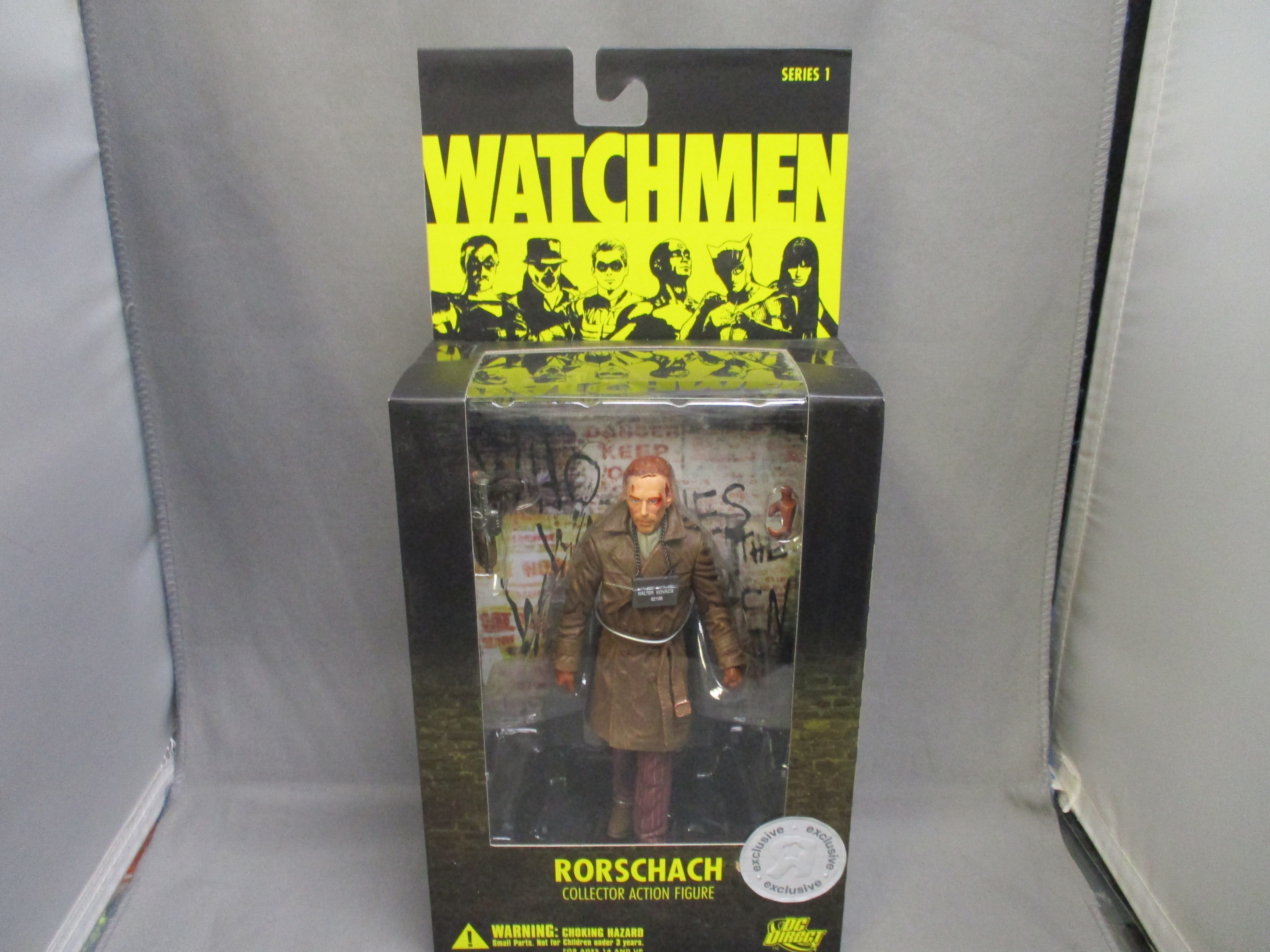 DC Direct Watchmen Series 1 Rorschach (TRU Exclusive)