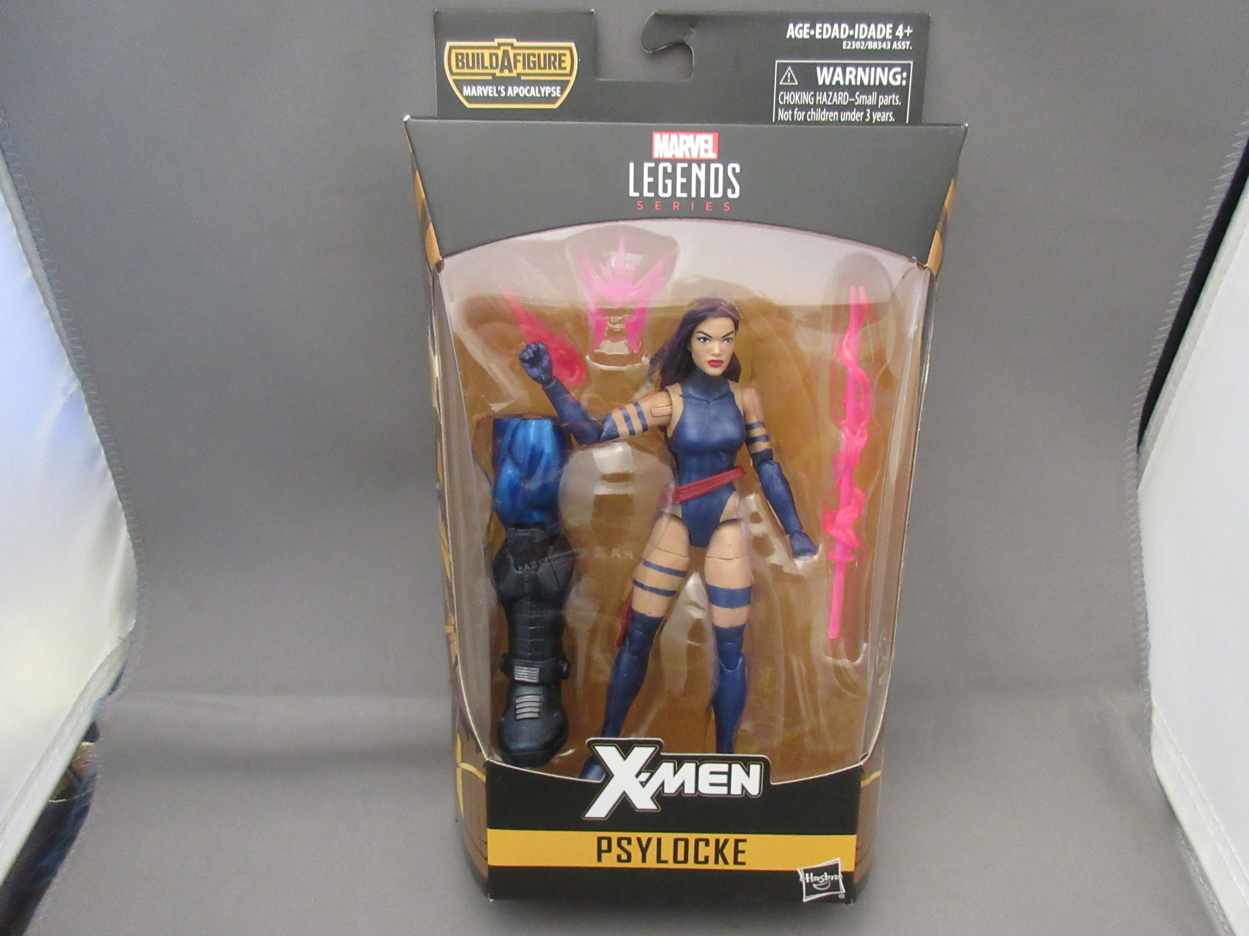 Marvel Legends Psylocke Purple Hair Thanos Wave