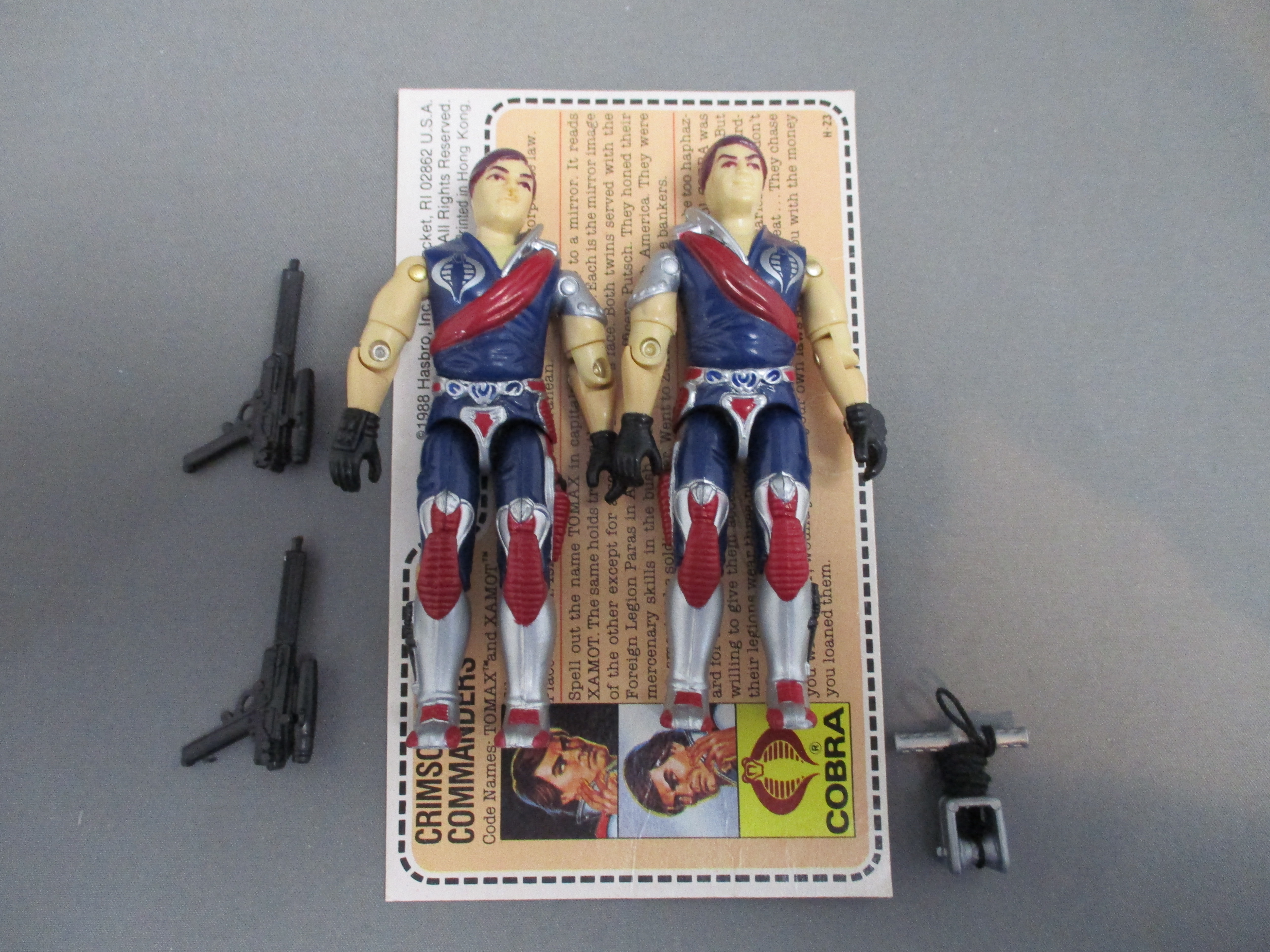 G.I. Joe V1 Tomax & Xamot