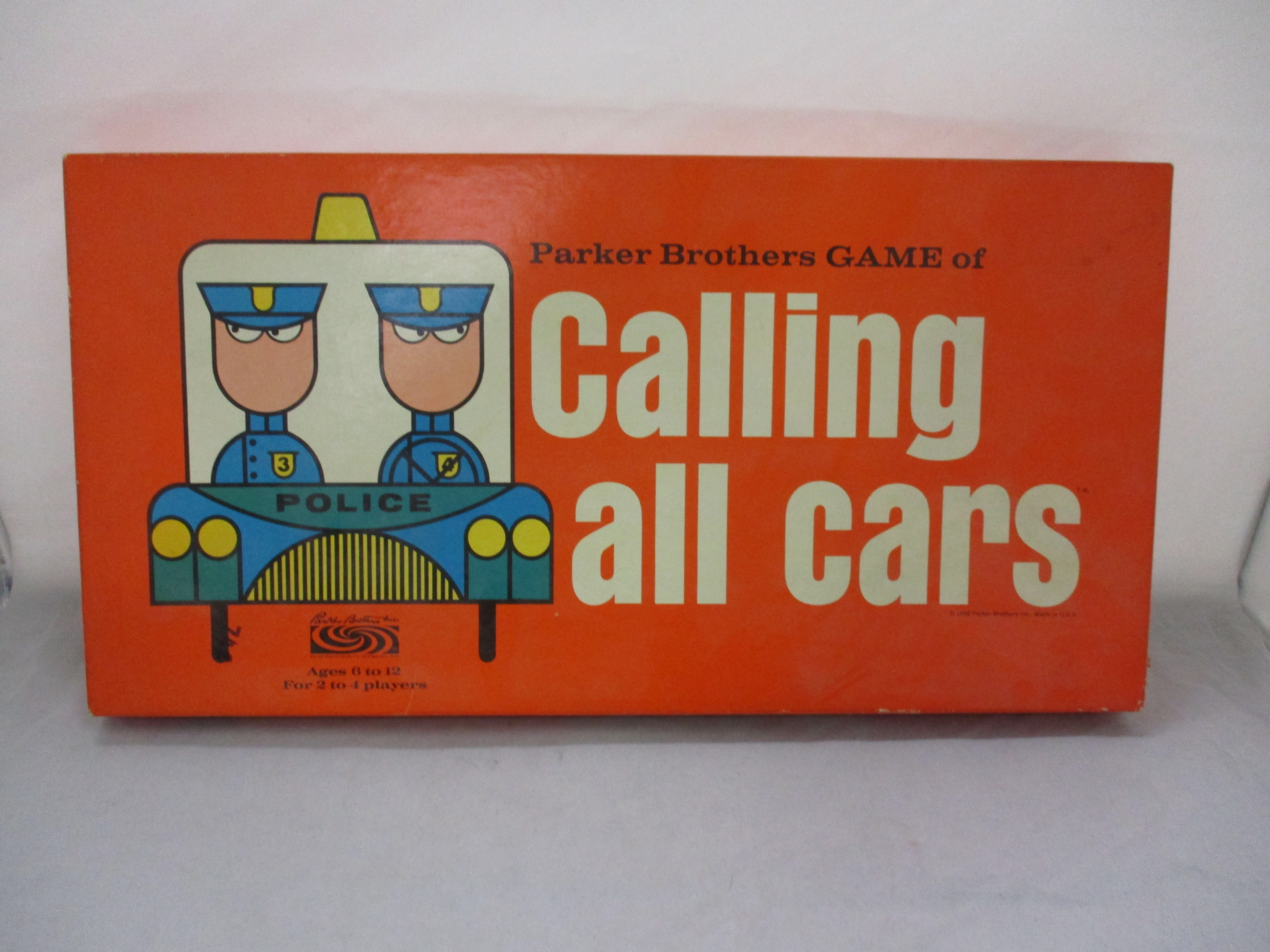 Parker Brothers Calling All Cars