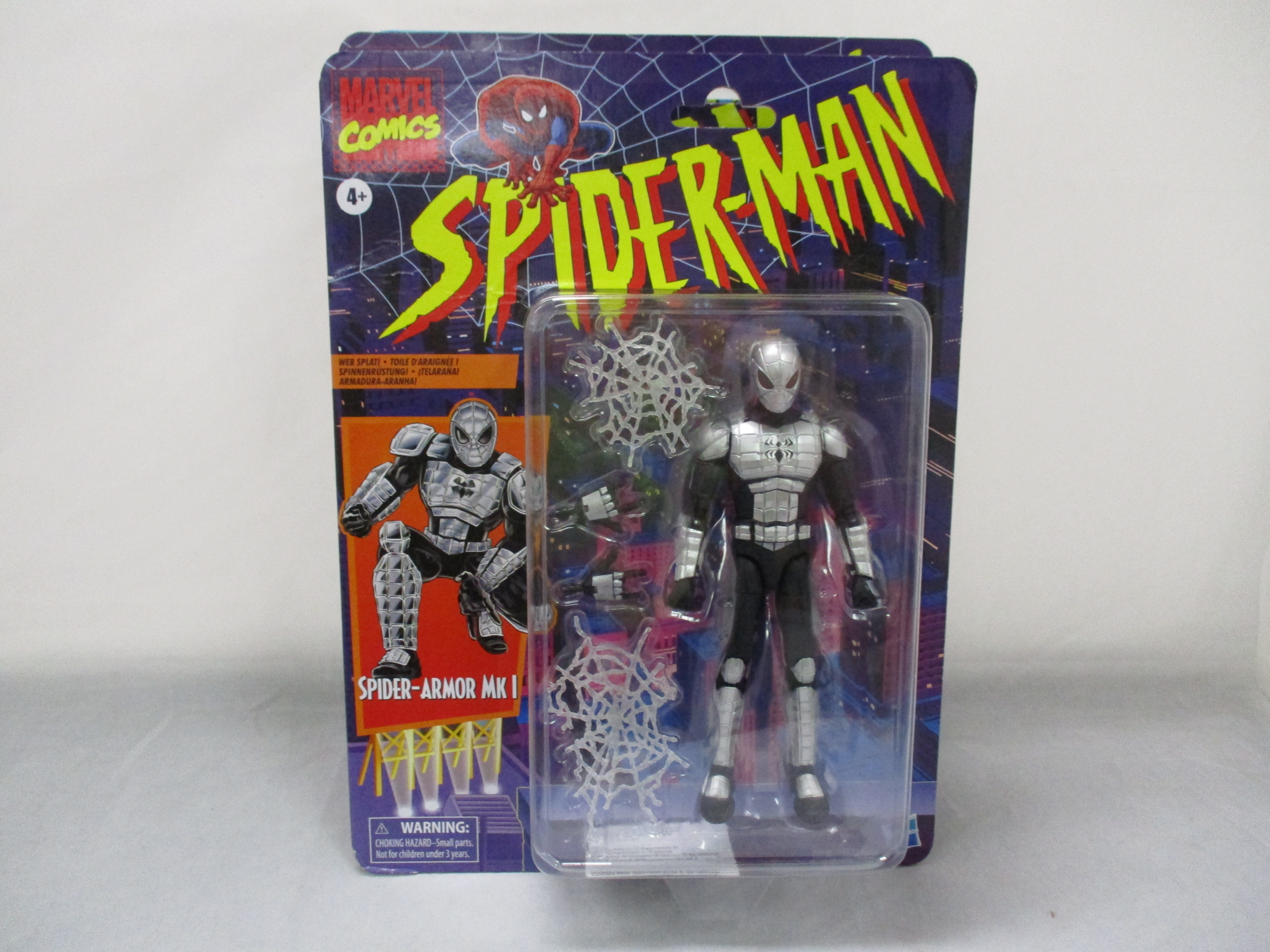 Marvel Legends Spider-Man Spider-Armor MK I Retro Card