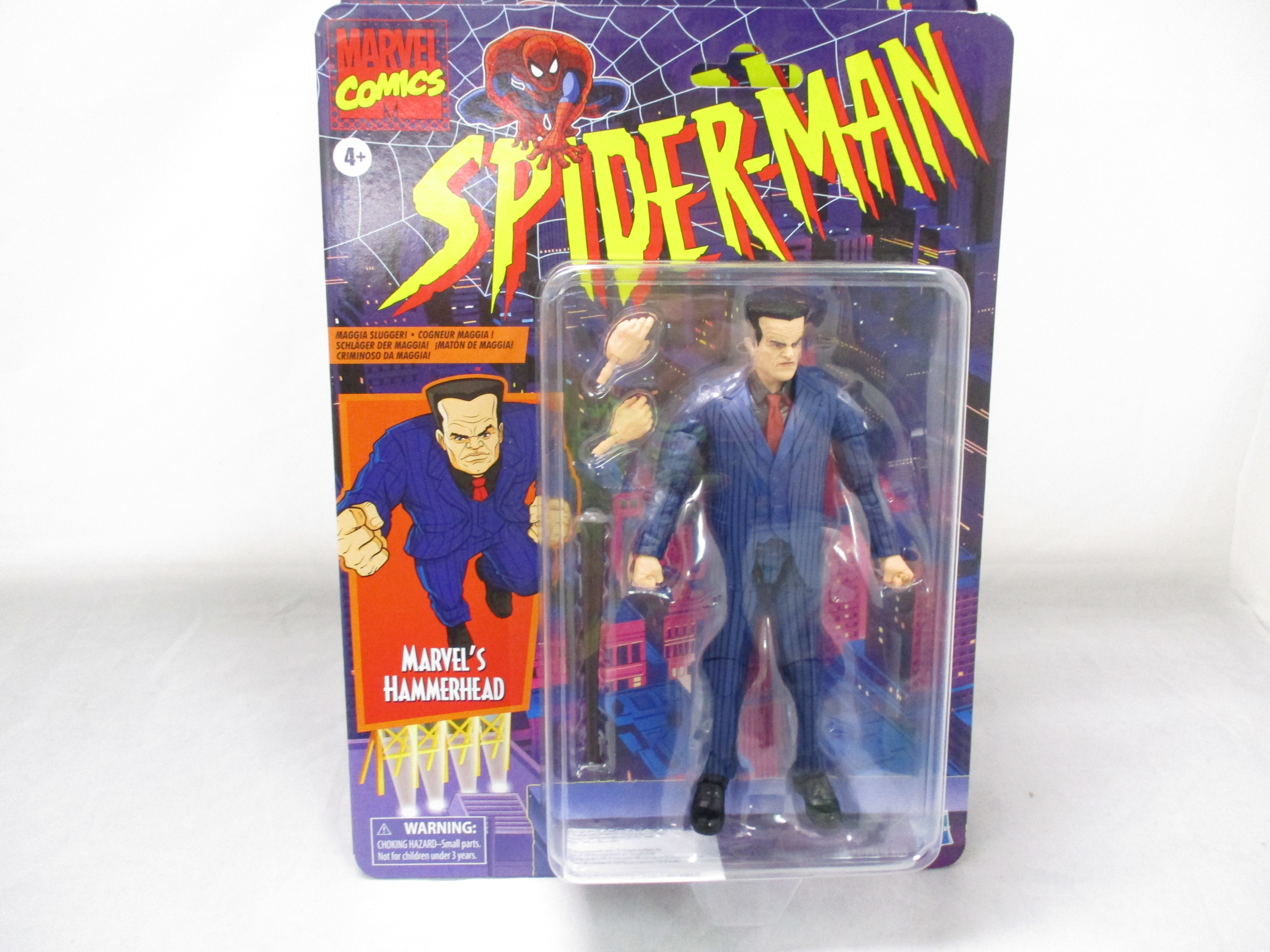 Marvel Legends Spider-Man Spider-Armor MK I Retro Card