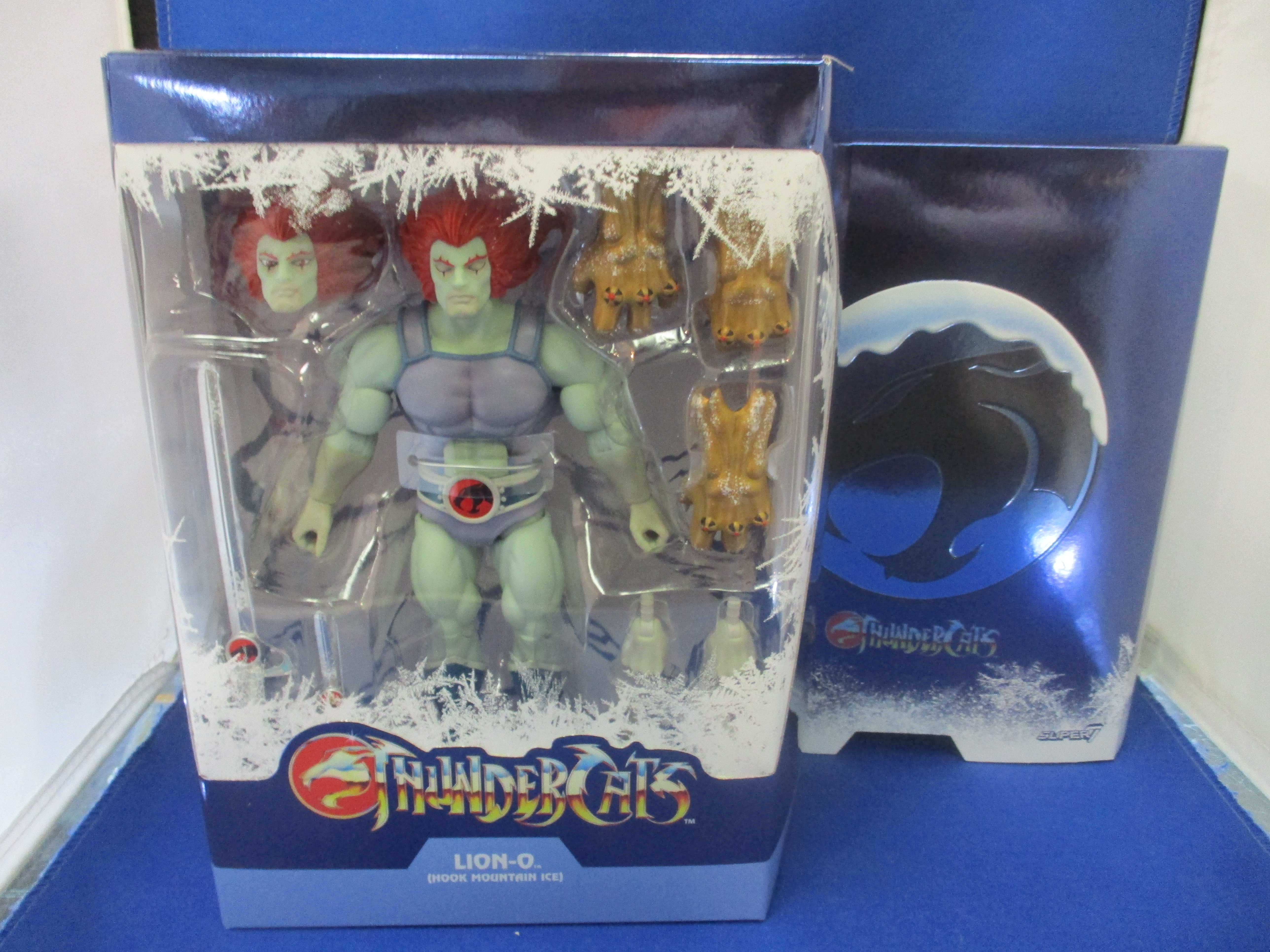 Super 7 Ultimates Thundercats Lion-O (Hook Mountain Ice)