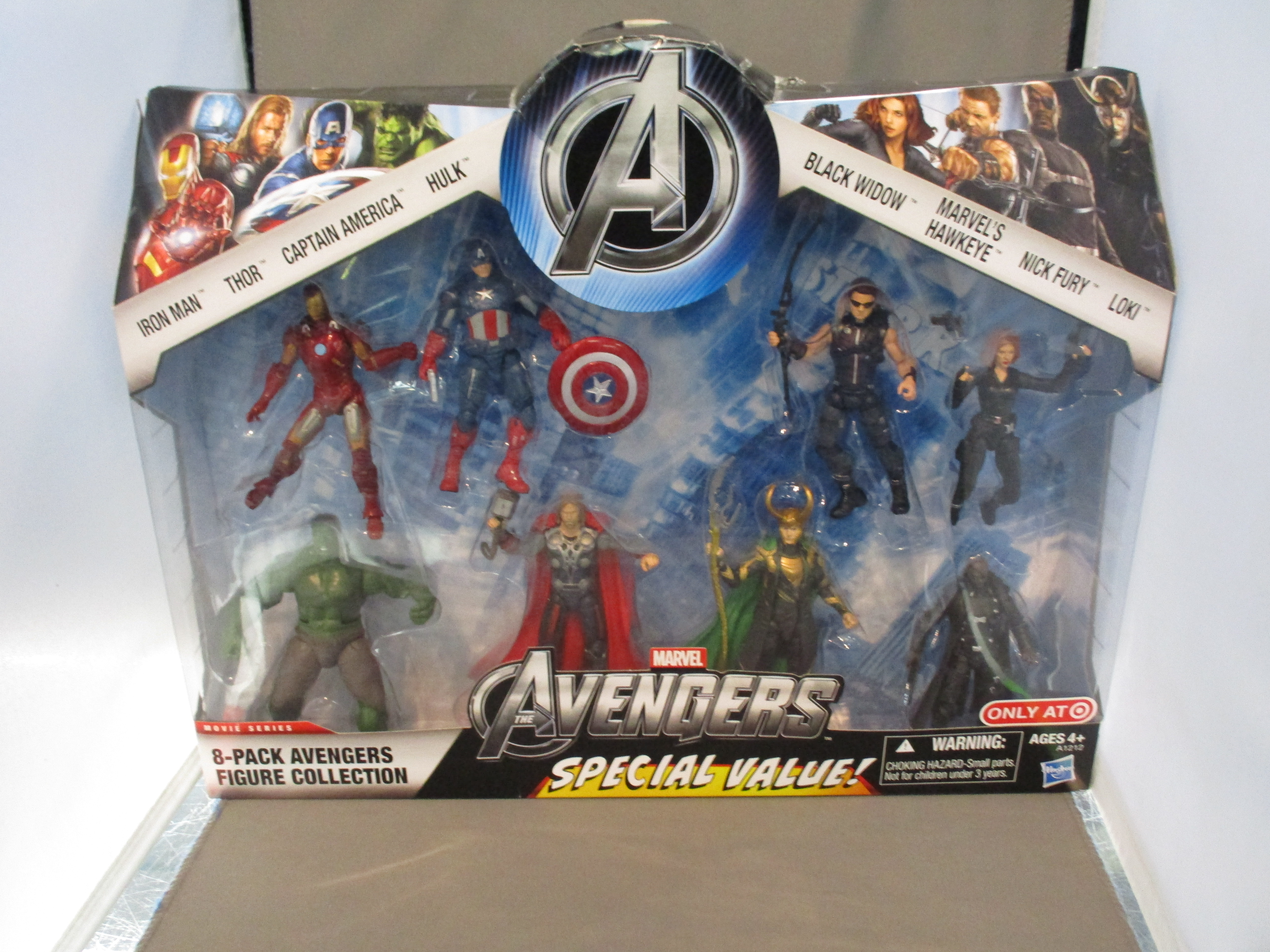 Marvel Universe 3.75 Movie Series 8 Pack Avengers Collection