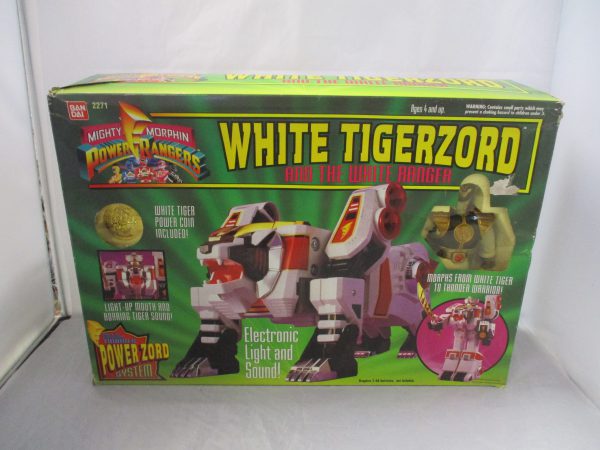 Power Rangers White Tigerzord With White Ranger