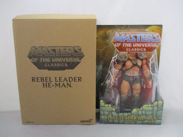 Super 7 Motu Classics Rebel Leader He-Man