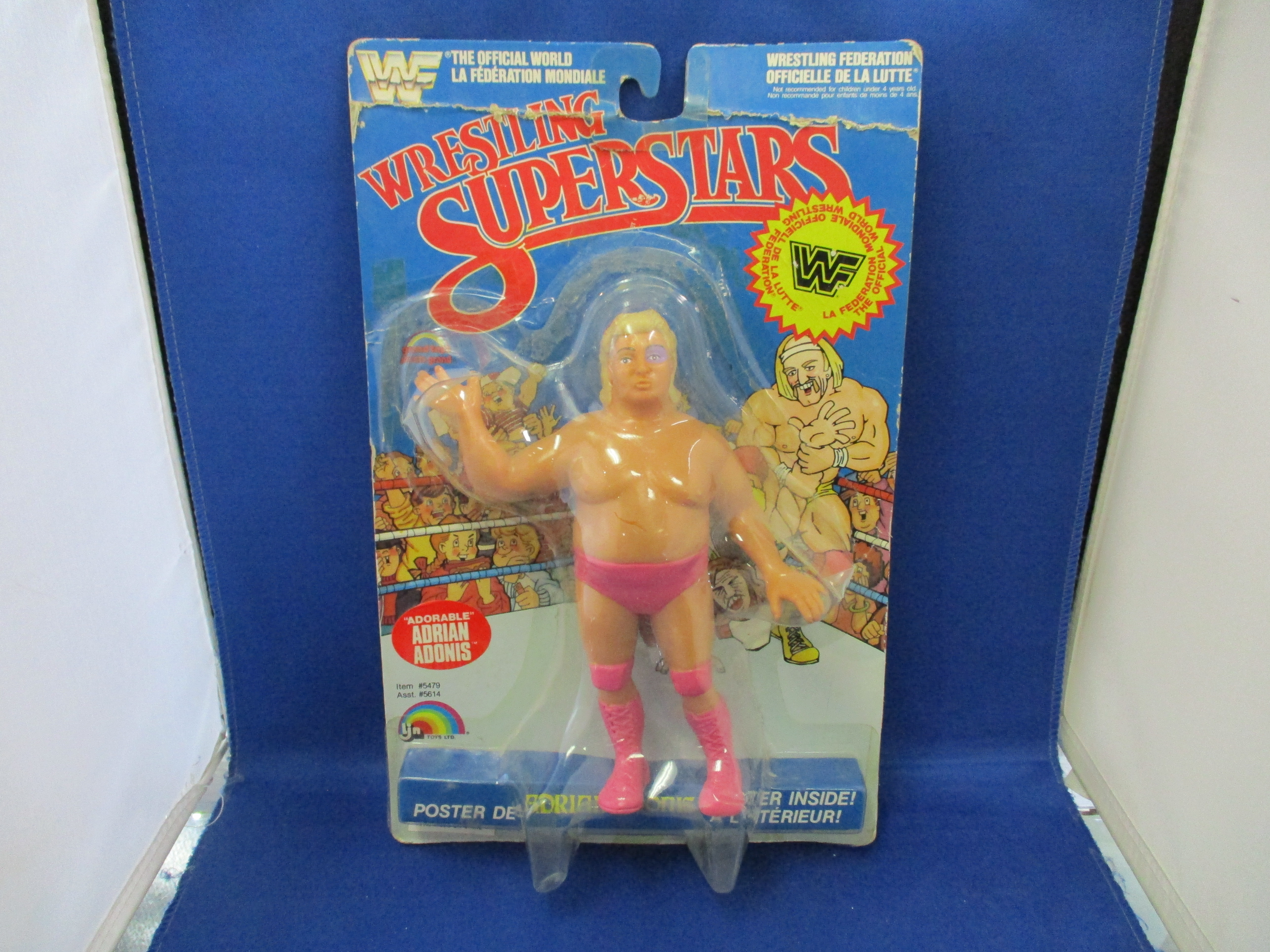 WWF LJN Series 4 Adrian Adonis