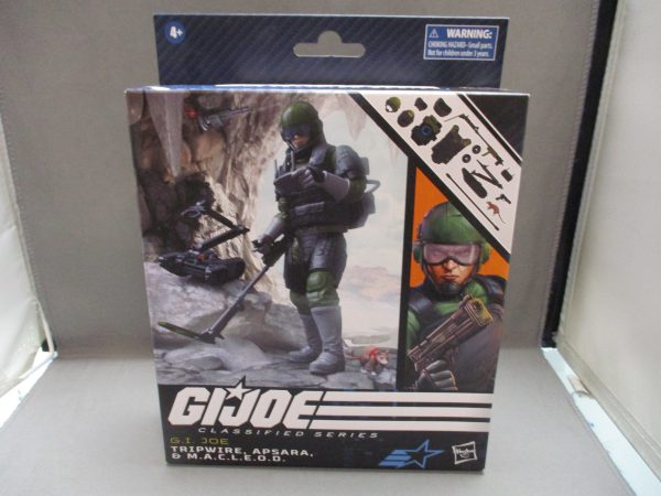 G I Joe Classified Series #78 Tripwire, Apsara, & M.A.C.L.E.O.D.