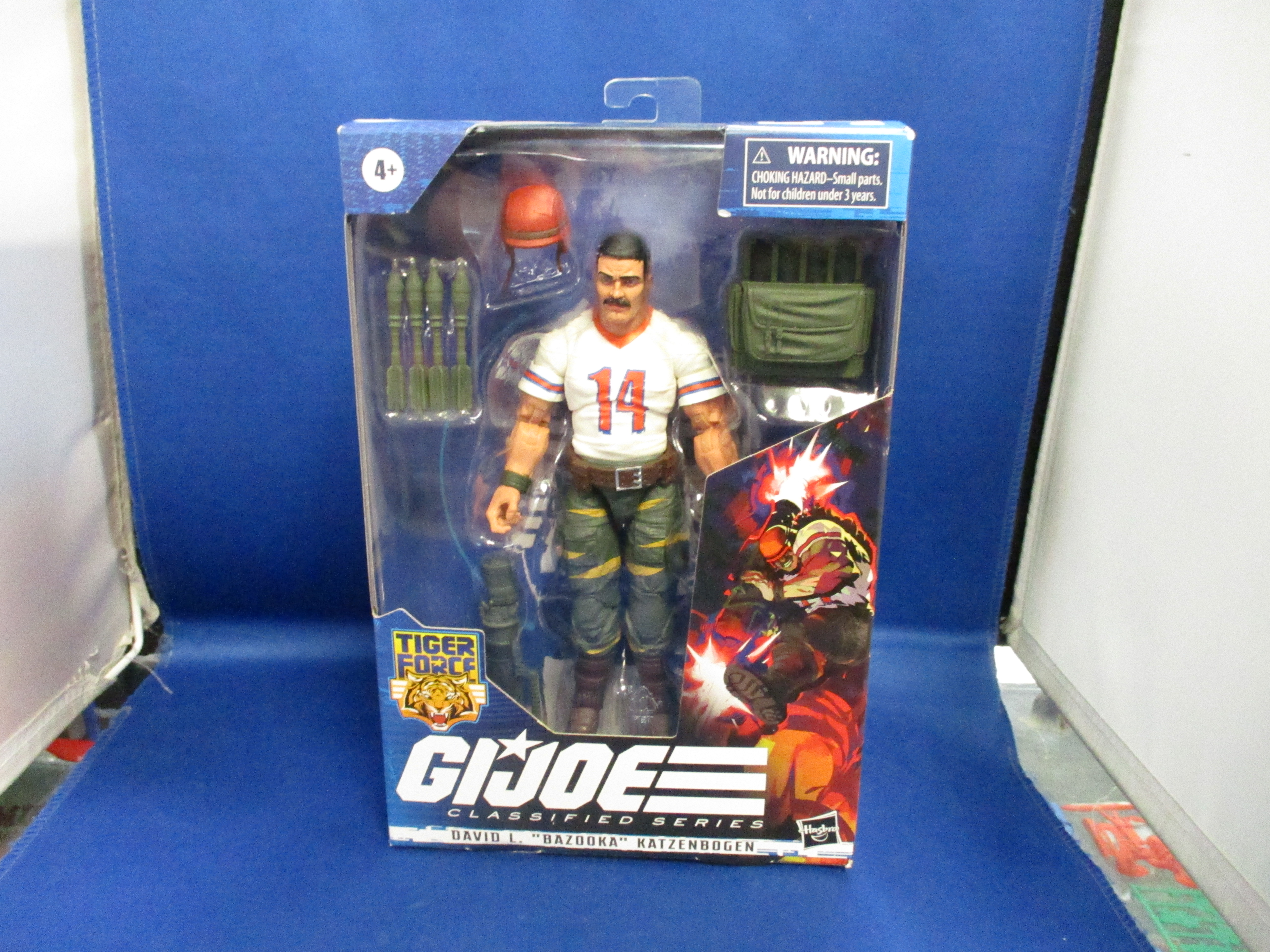 G I Joe Classified Series #54 David L. "Bazooka" Katzenbogen