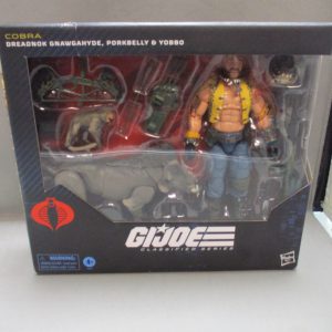 G I Joe Classified Series #125 Dreadnok Gnawgahyde, Porkbelly, & Yobbo