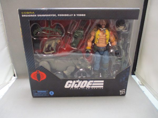 G I Joe Classified Series #125 Dreadnok Gnawgahyde, Porkbelly, & Yobbo