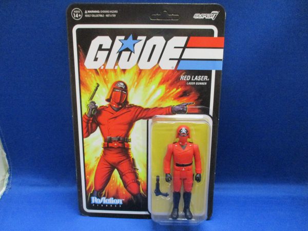 Super 7 ReAction G.I. Joe Red Laser