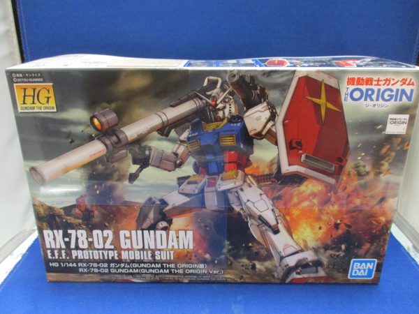 Bandai Gundam The Origin 026 RX-78-02 Gundam (Gundam The Origin Ver.) 1/144 Scale Kit