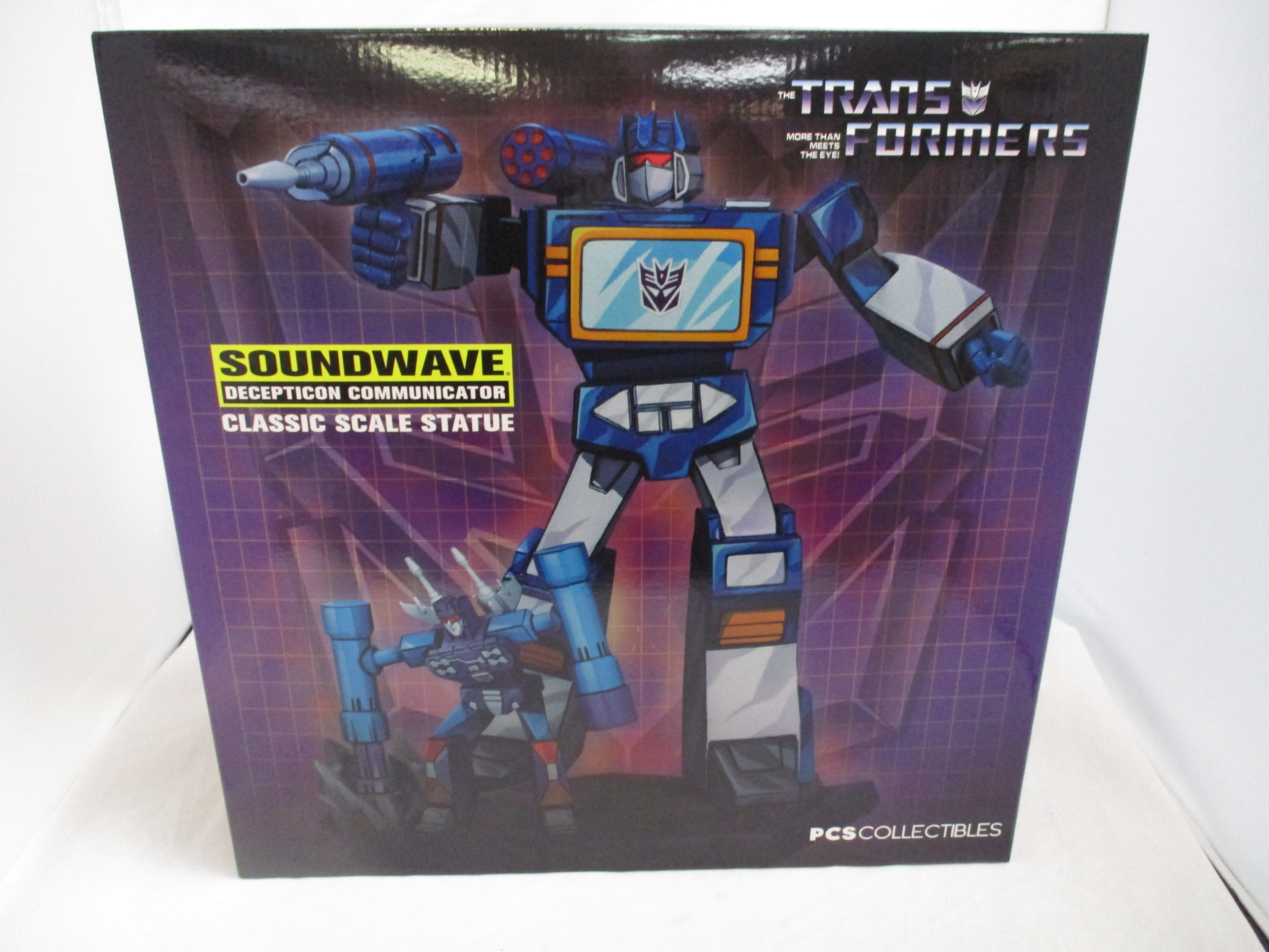 PCS Transformers Classic Scale Statue Soundwave and Rumble