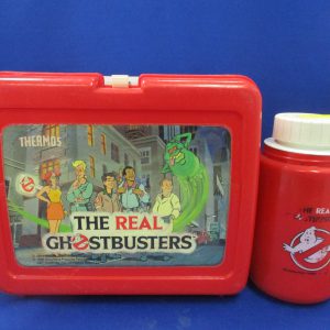 1986 The Real Ghostbusters Lunchbox W/ Thermos