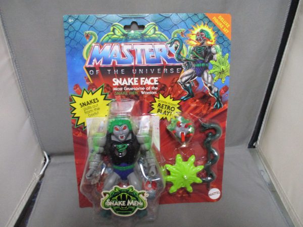 MOTU Origins Deluxe Snake Men Snake Face