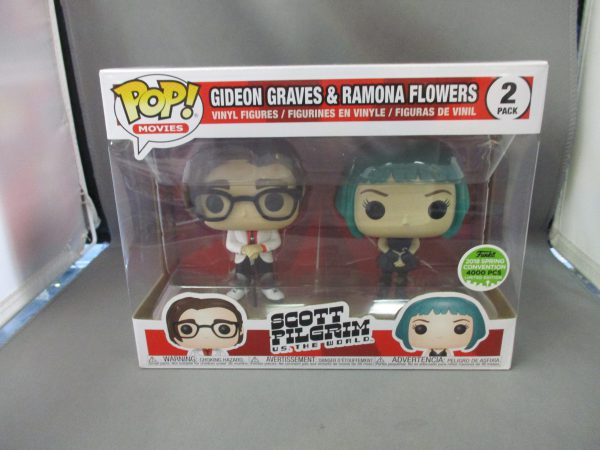 Funko Pop! Scott Pilgrim vs. The World 2 pack Gideon Graves & Ramona Flowers