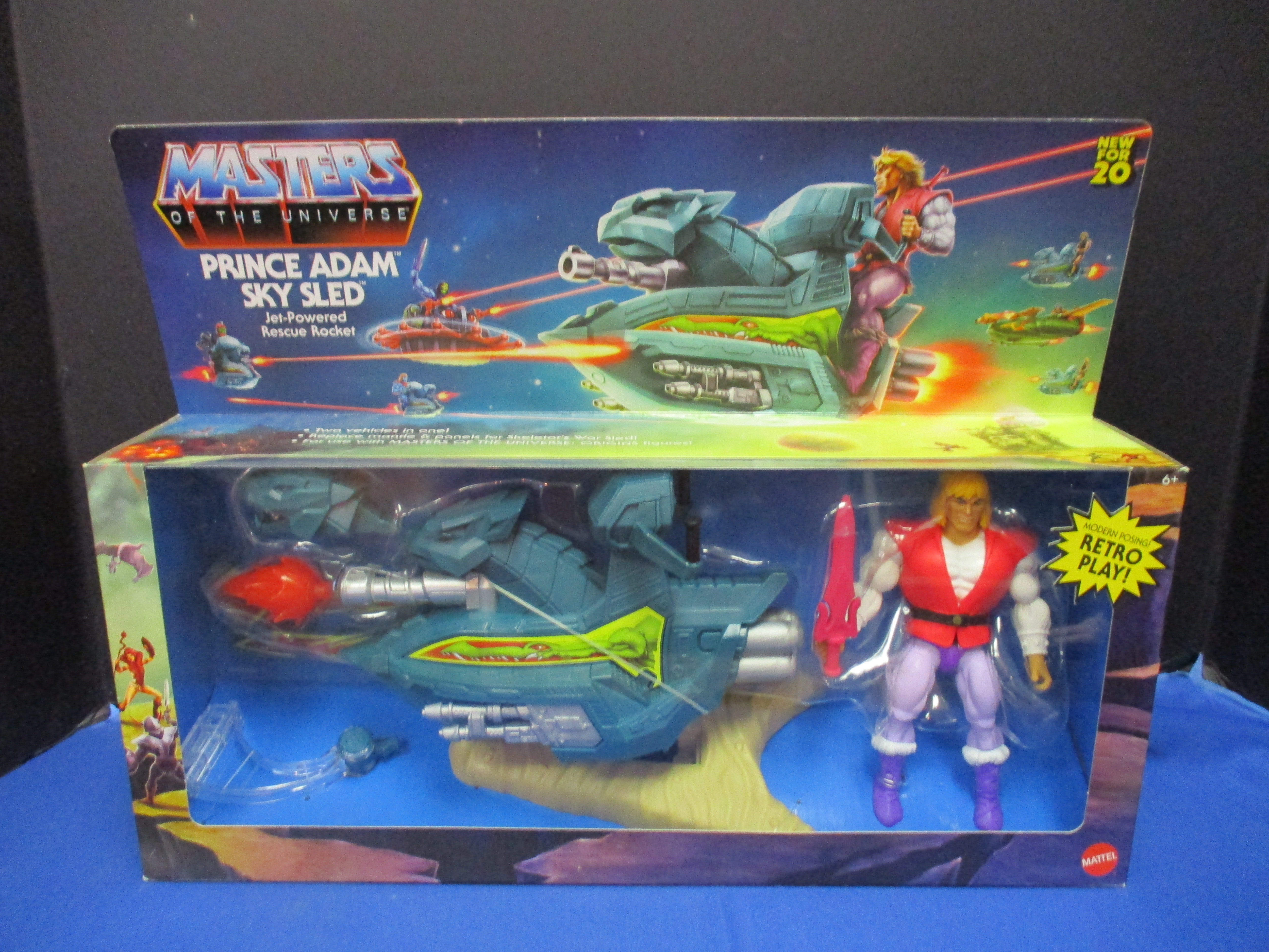 MOTU Origins Prince Adam Sky Sled