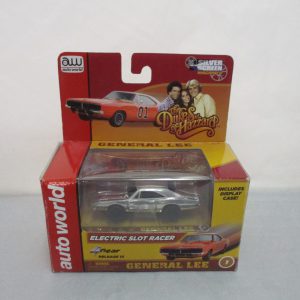 Auto World The Dukes of Hazard General Lee #1 (Silver Edition) Electric Slot Racer