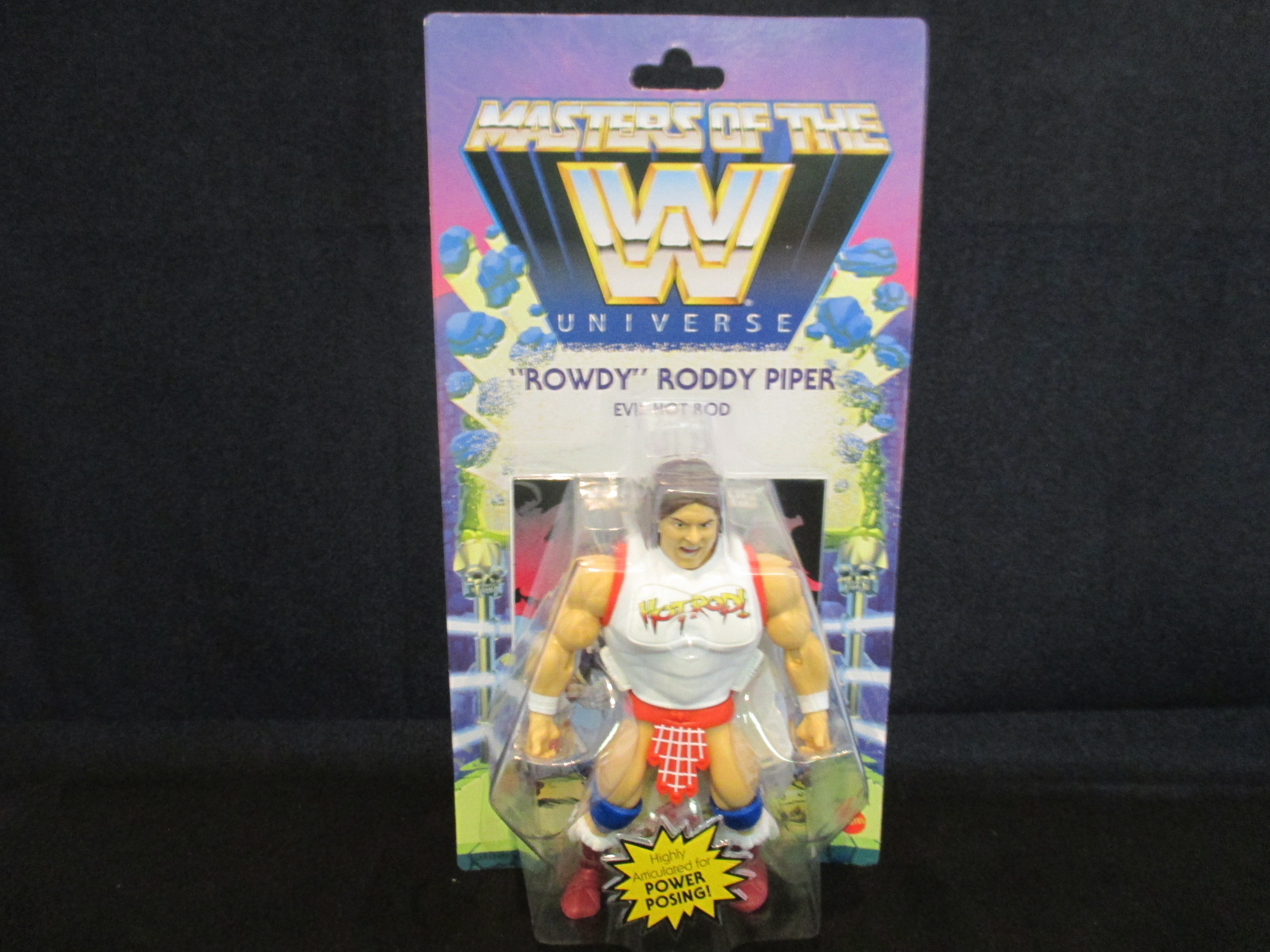 WWE Figura Rowdy Roddy Piper Masters Of The Universe 14 Cm