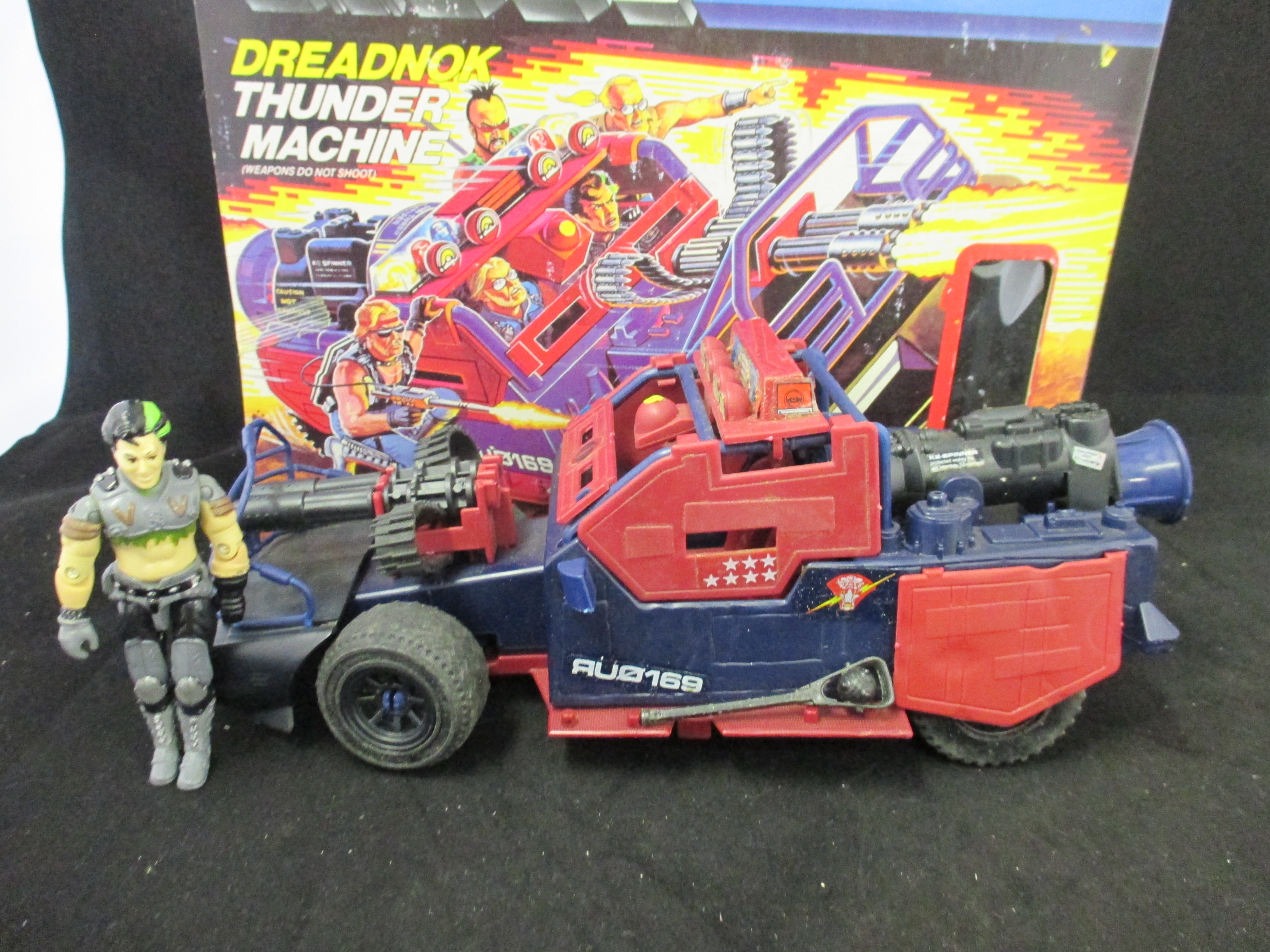 G.I.Joe Dreadnok Thunder Machine W/ Thrasher And Box – Crowemag Toys