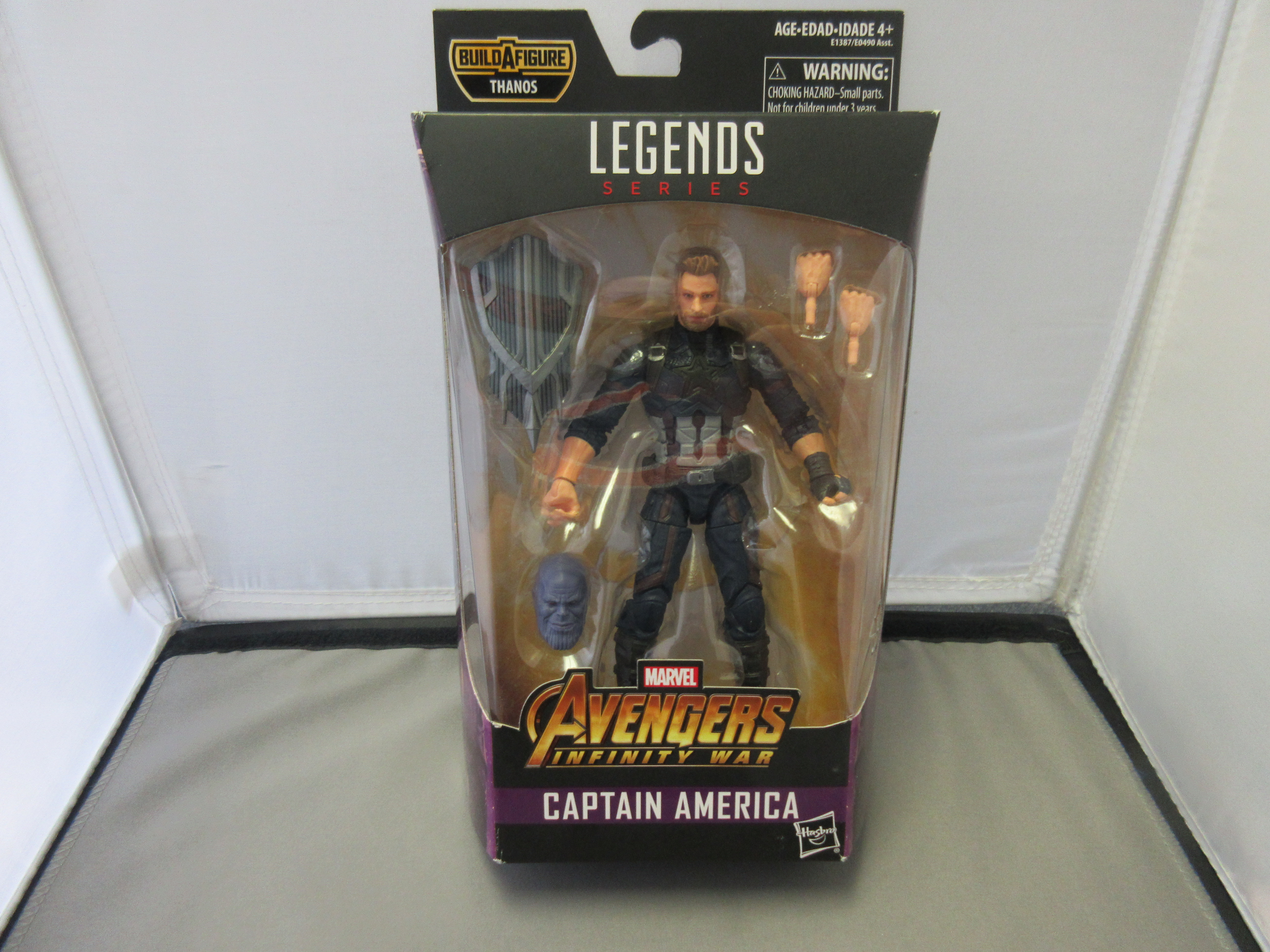 Marvel Legends Infinity War Captain America Thanos Wave
