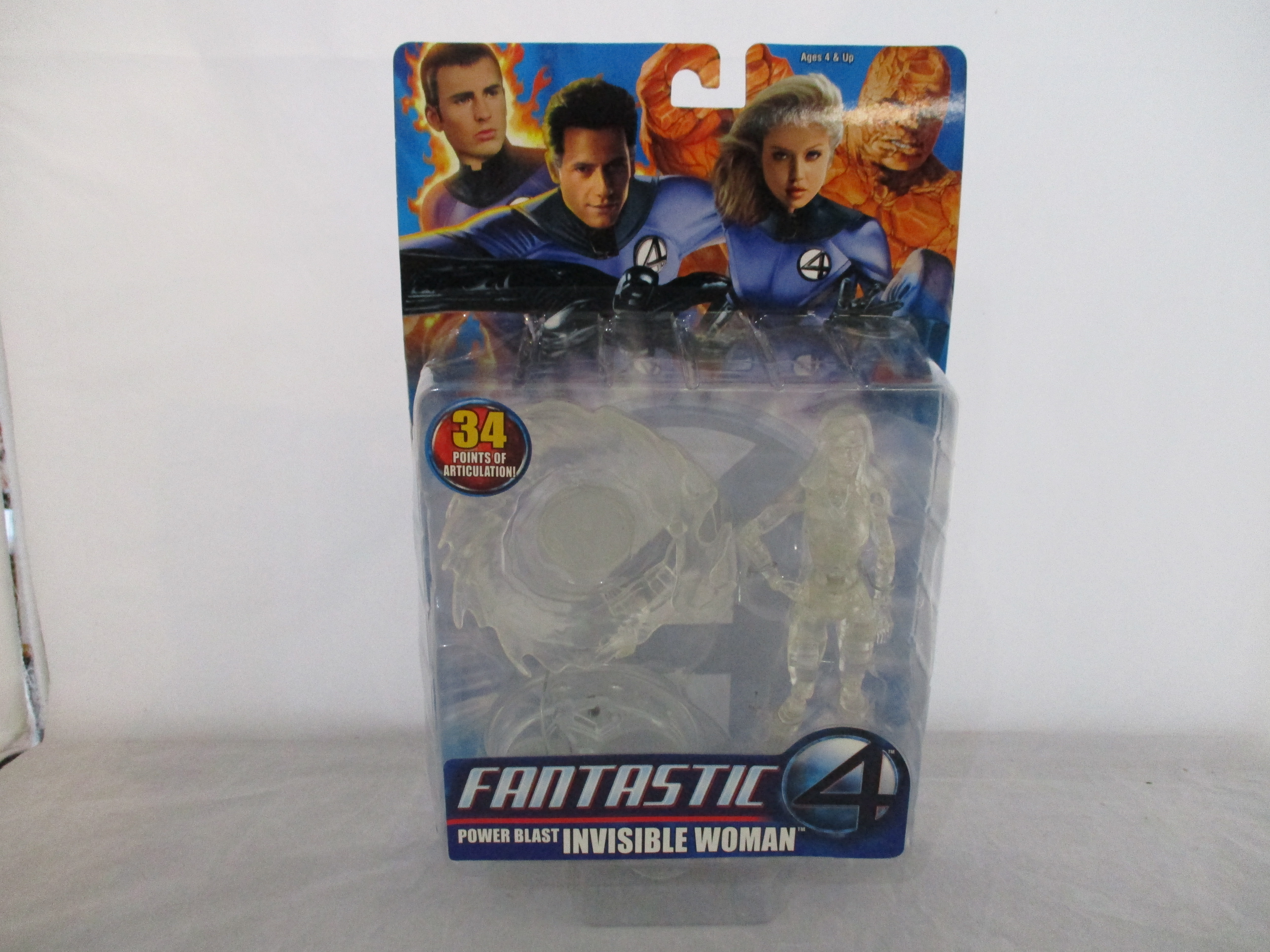 Fantastic Four Power Blast Invisible Woman