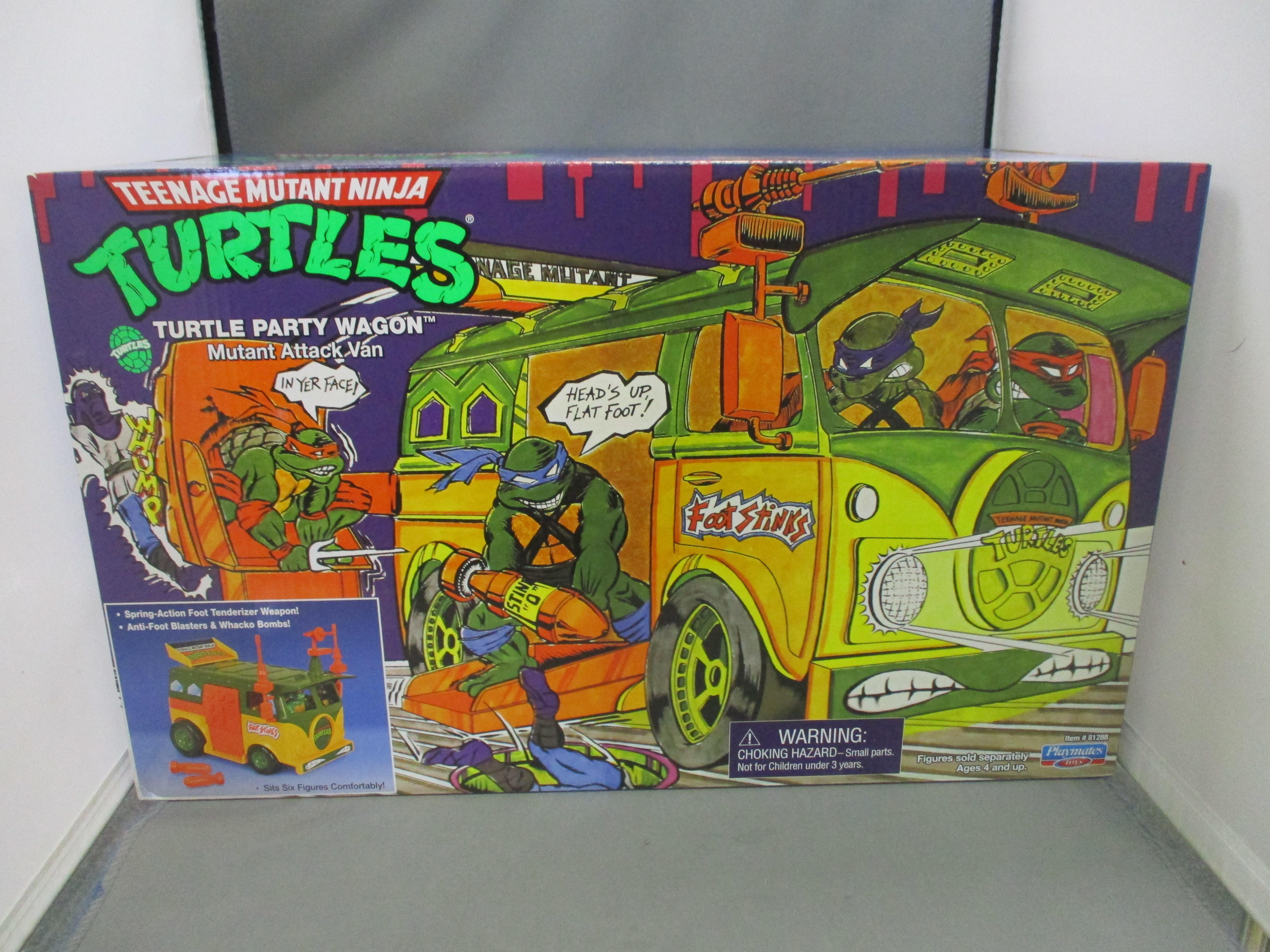 Teenage Mutant Ninja Turtles 2021 Reissue Original Turtle Party Wagon