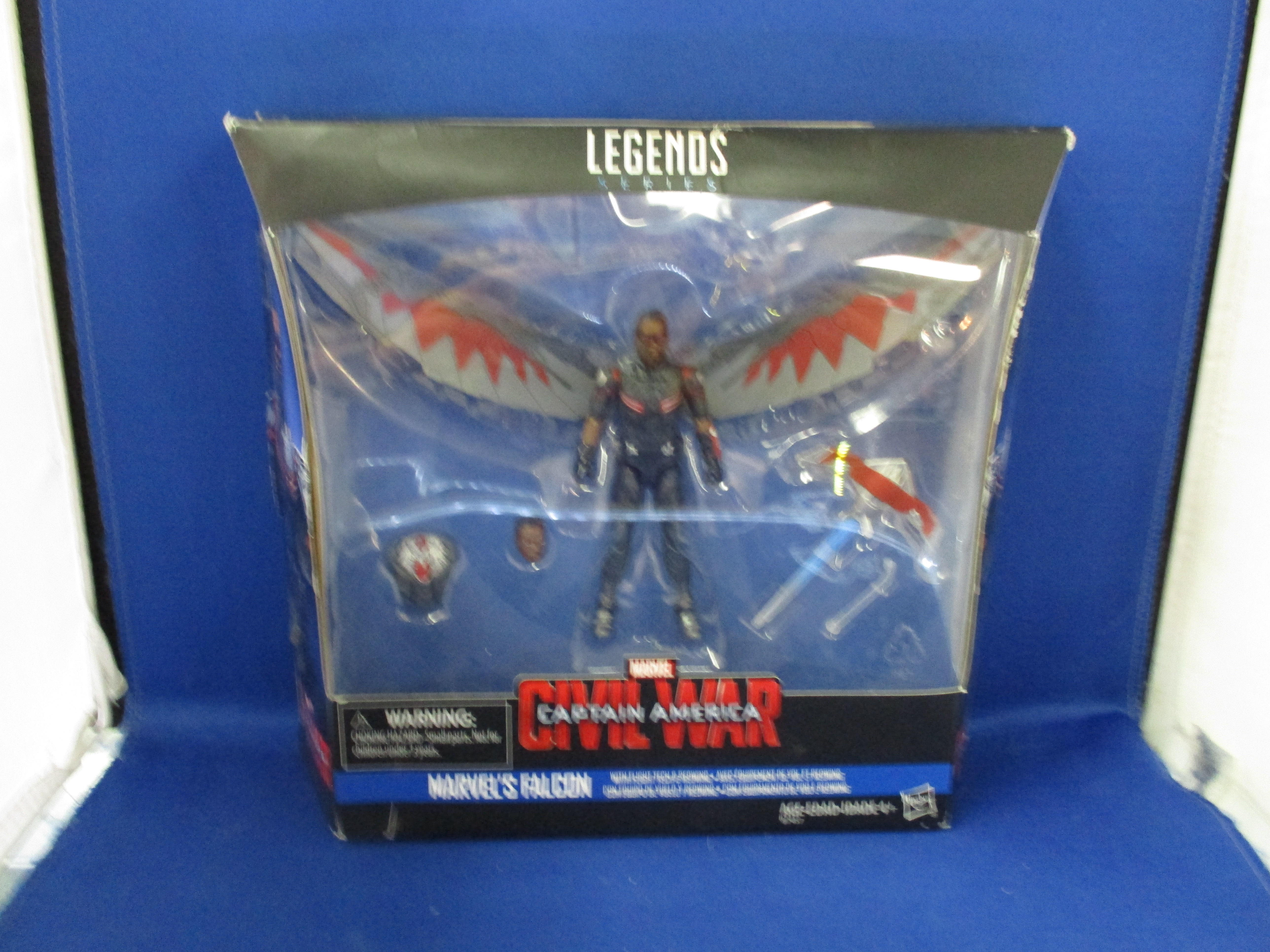 Marvel Legends Captain America Civil War Marvel's Falcon with Flight Tech & Redwing