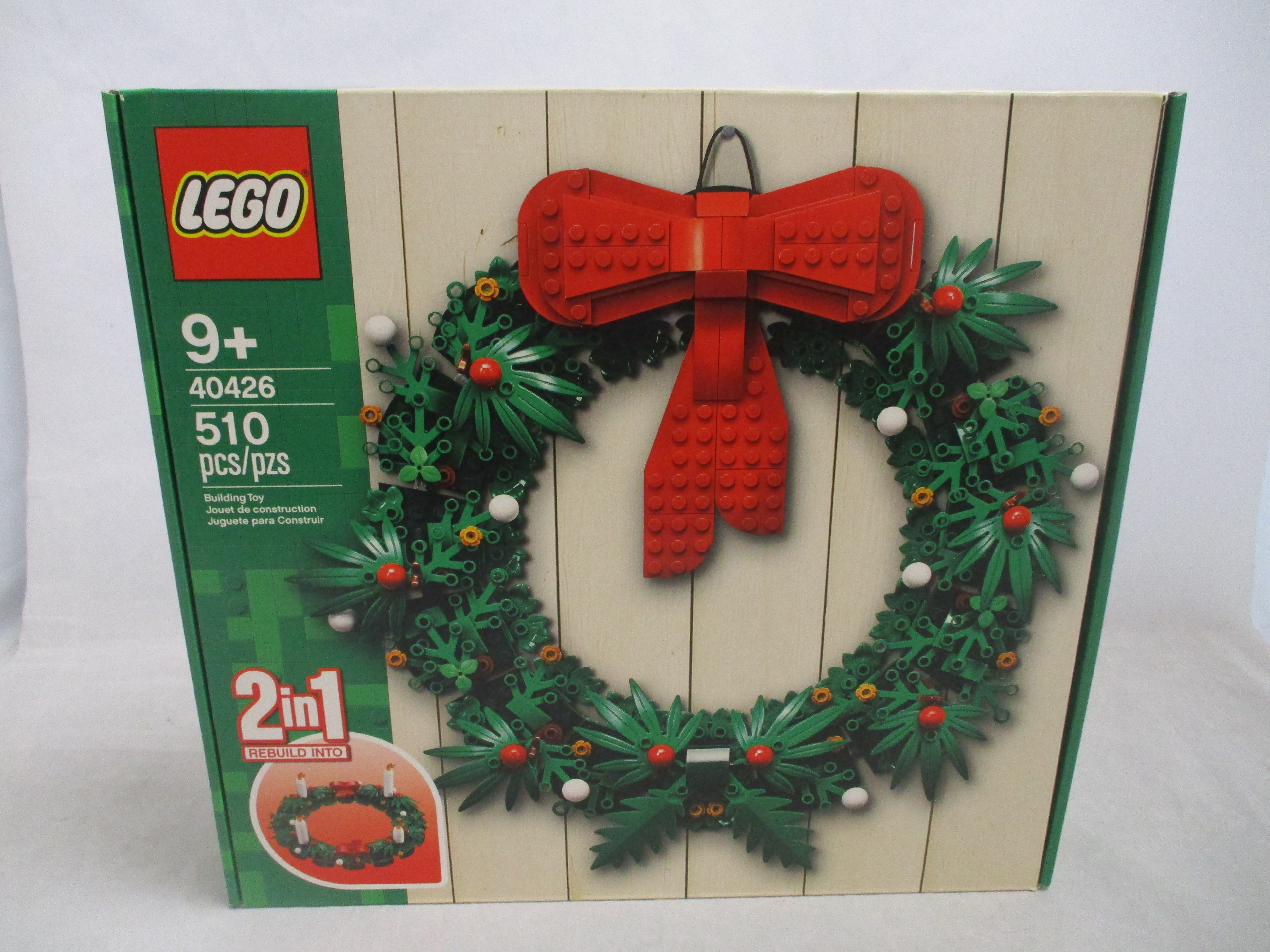 LEGO #40426 Christmas Wreath 2-in-1