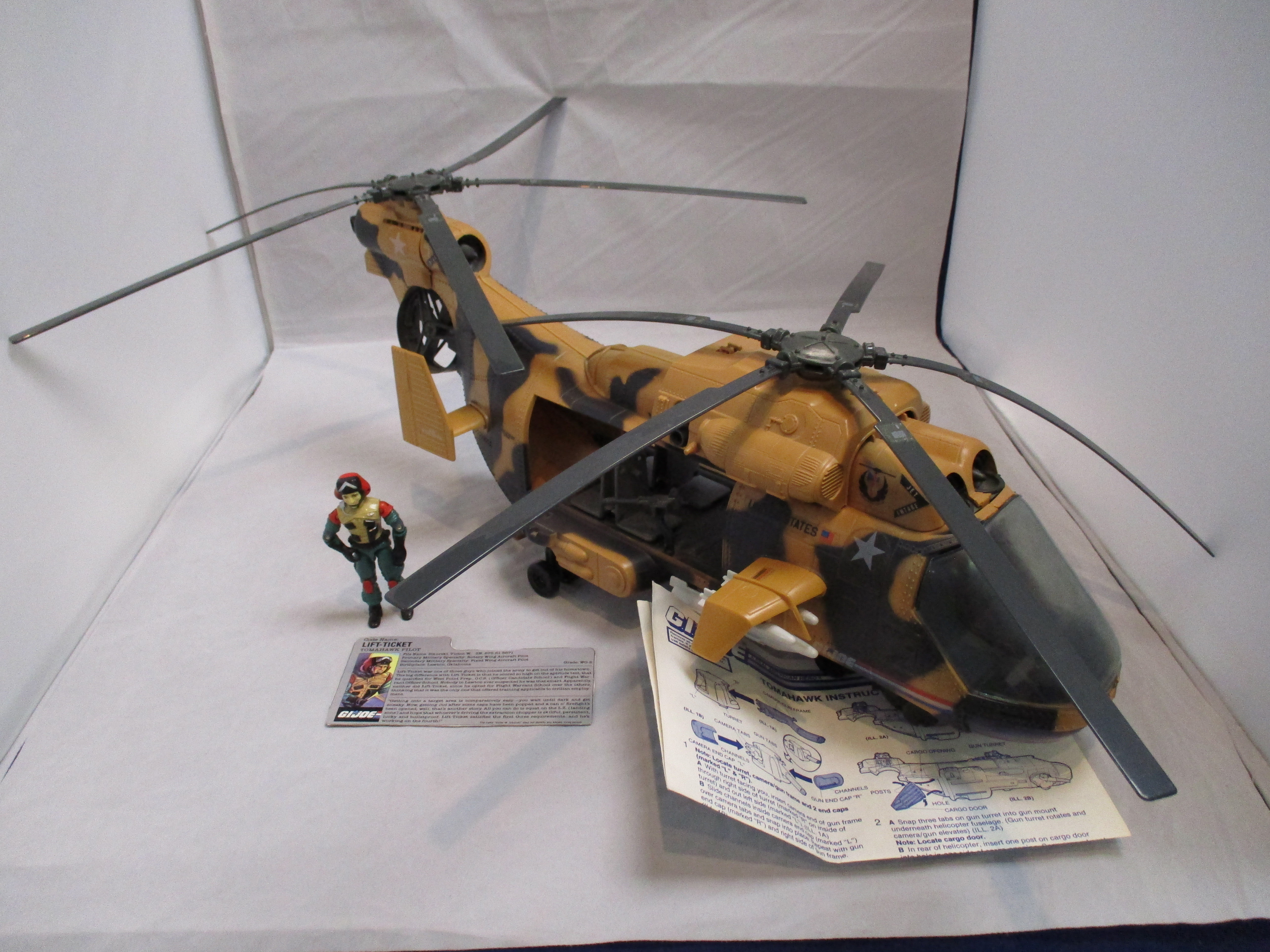 GI JOE Set Costruzioni TOMAHAWK G.I.Joe Lifeline