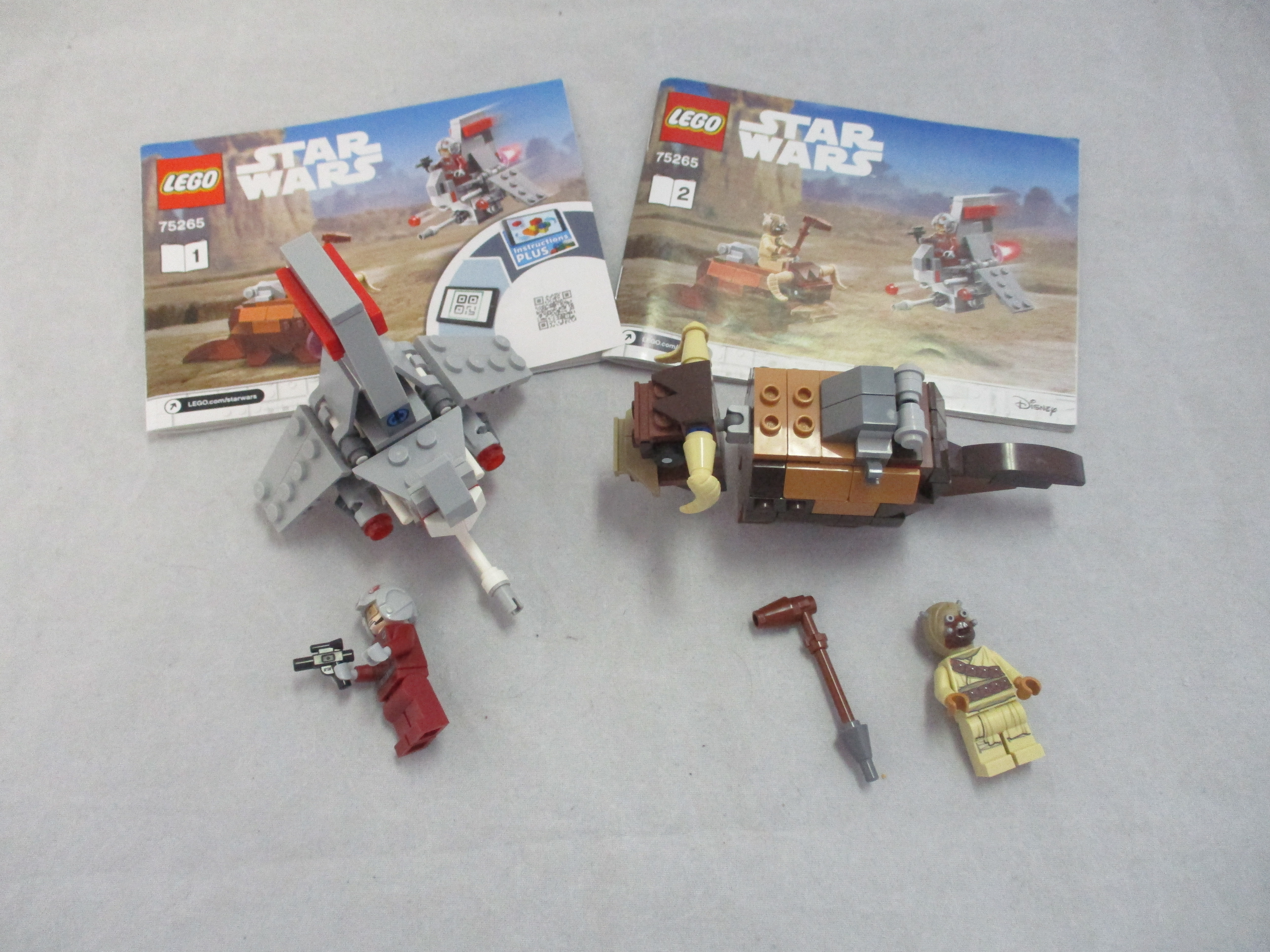 Lego 75265 Star Wars T-16 Skyhopper vs Bantha