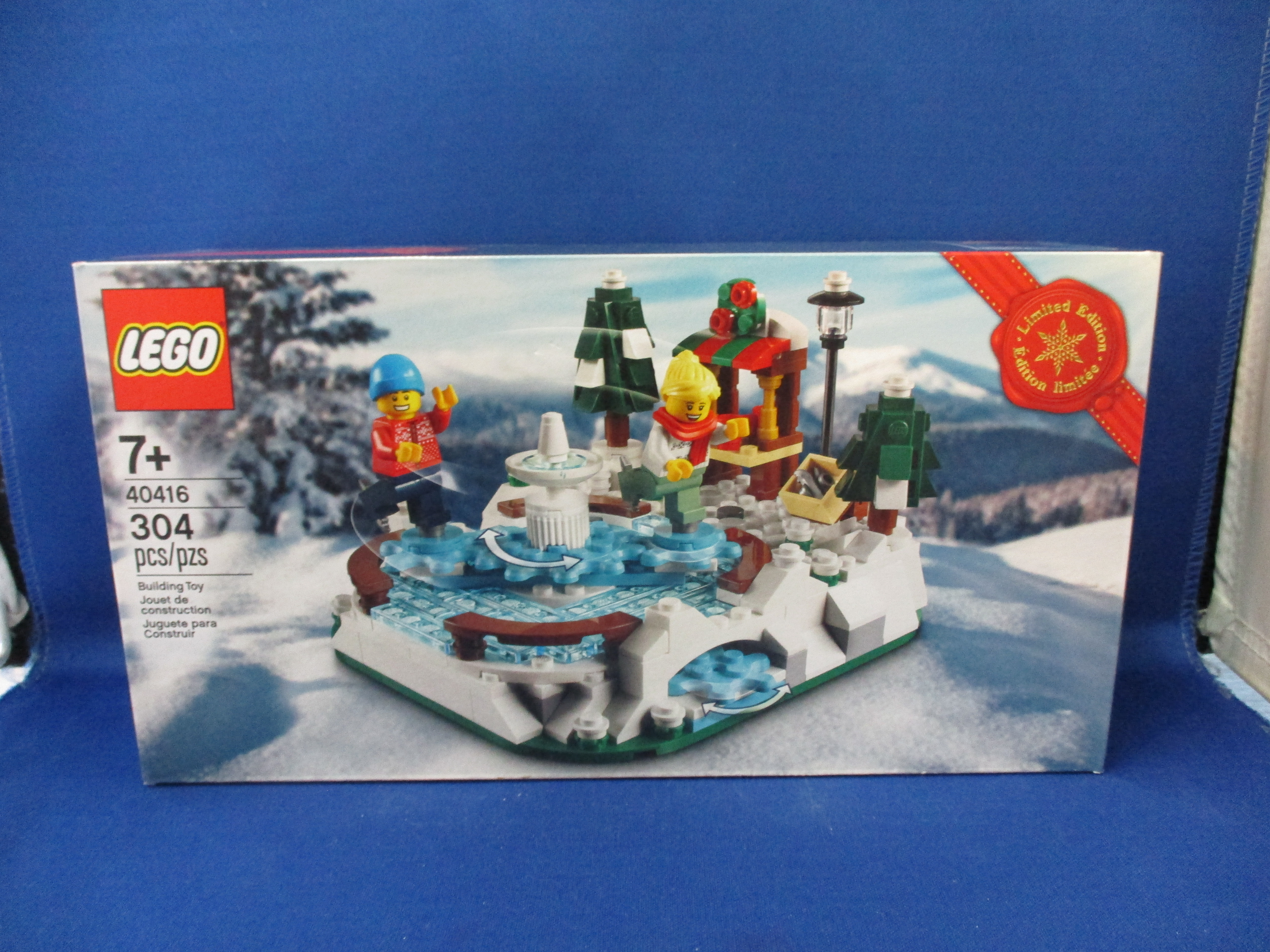 LEGO Set # 40416 Limited Edition Ice Skating Rink