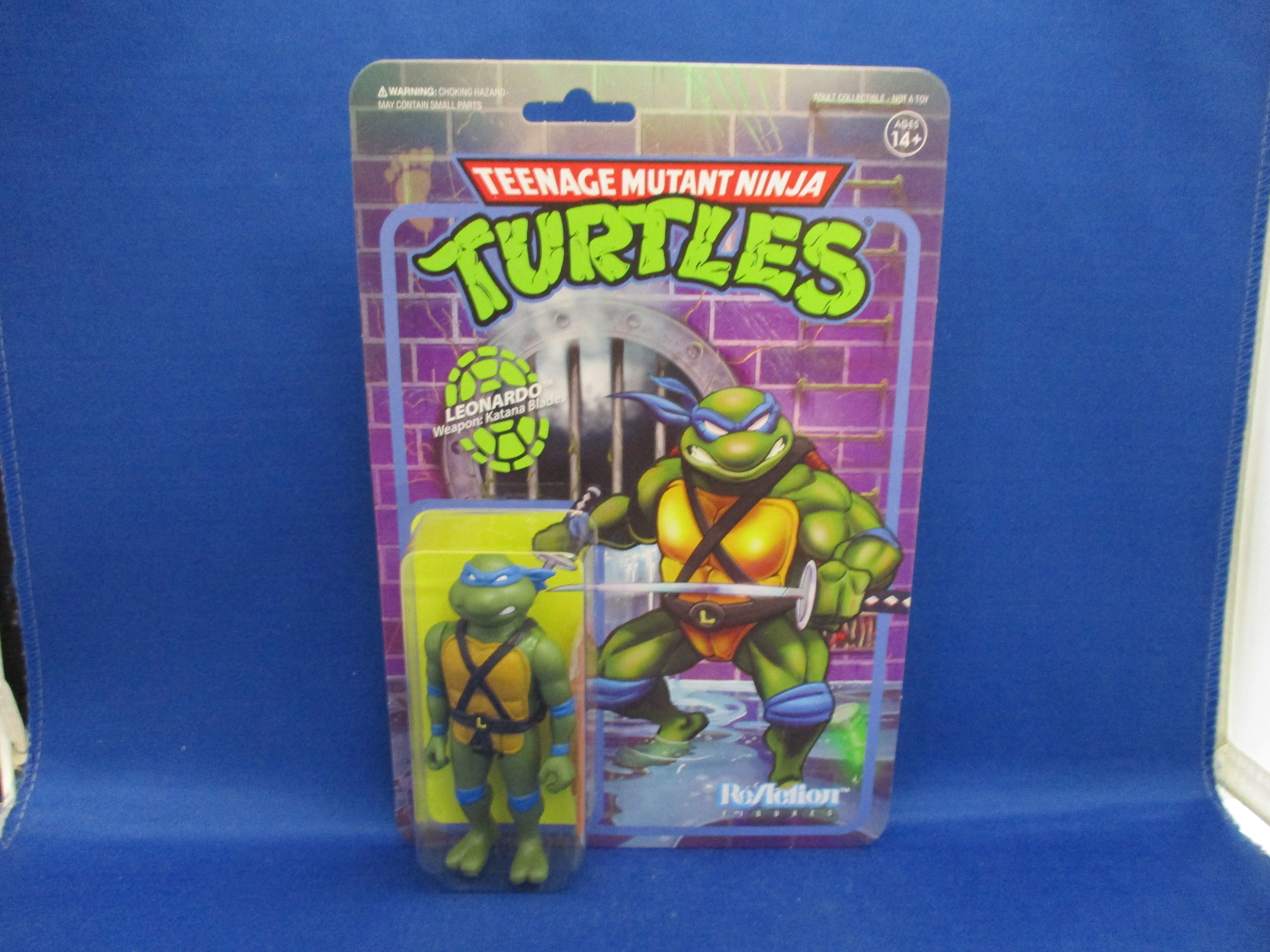 TMNT Super 7 Reaction Leonardo